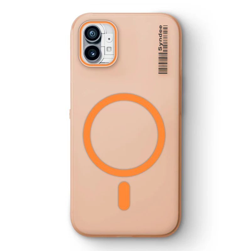 Colourful Frosted Matte Wireless Charging Support Back Cover Case for Nothing Phone 1 With Raised Camera Protection - Image 24