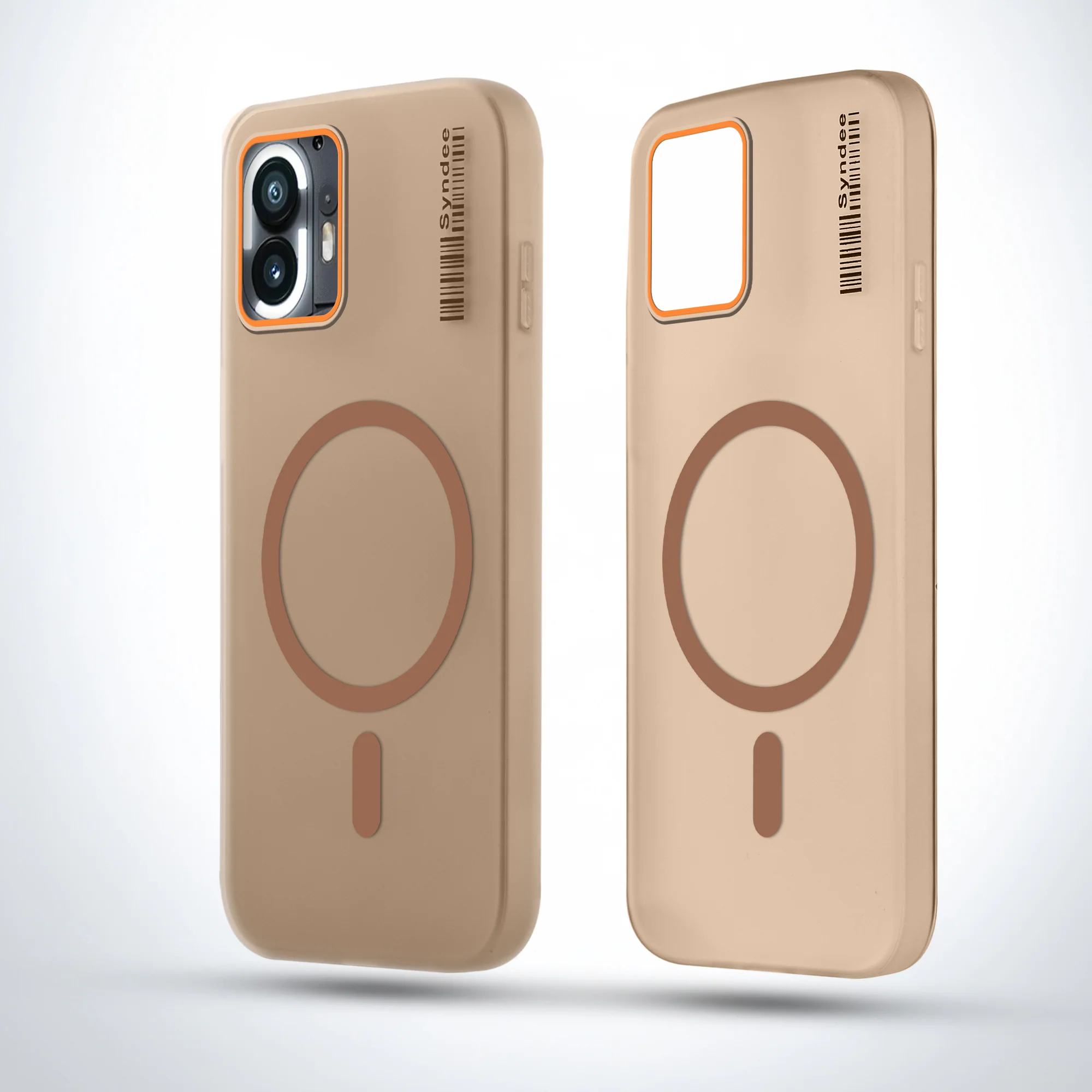 Colourful Frosted Matte Wireless Charging Support Back Cover Case for Nothing Phone 2 With Raised Camera Protection - Image 25