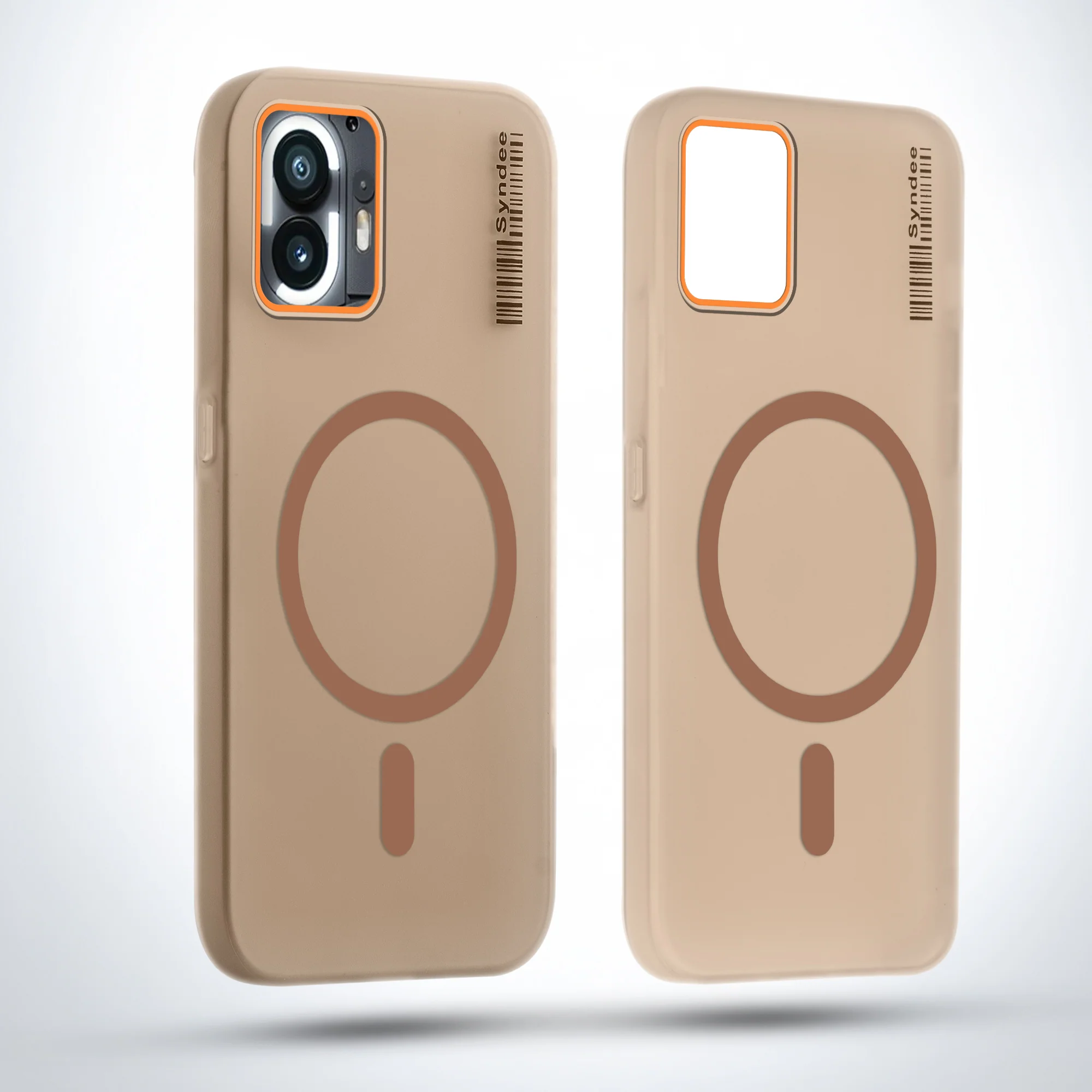 Colourful Frosted Matte Wireless Charging Support Back Cover Case for Nothing Phone 2 With Raised Camera Protection - Image 29