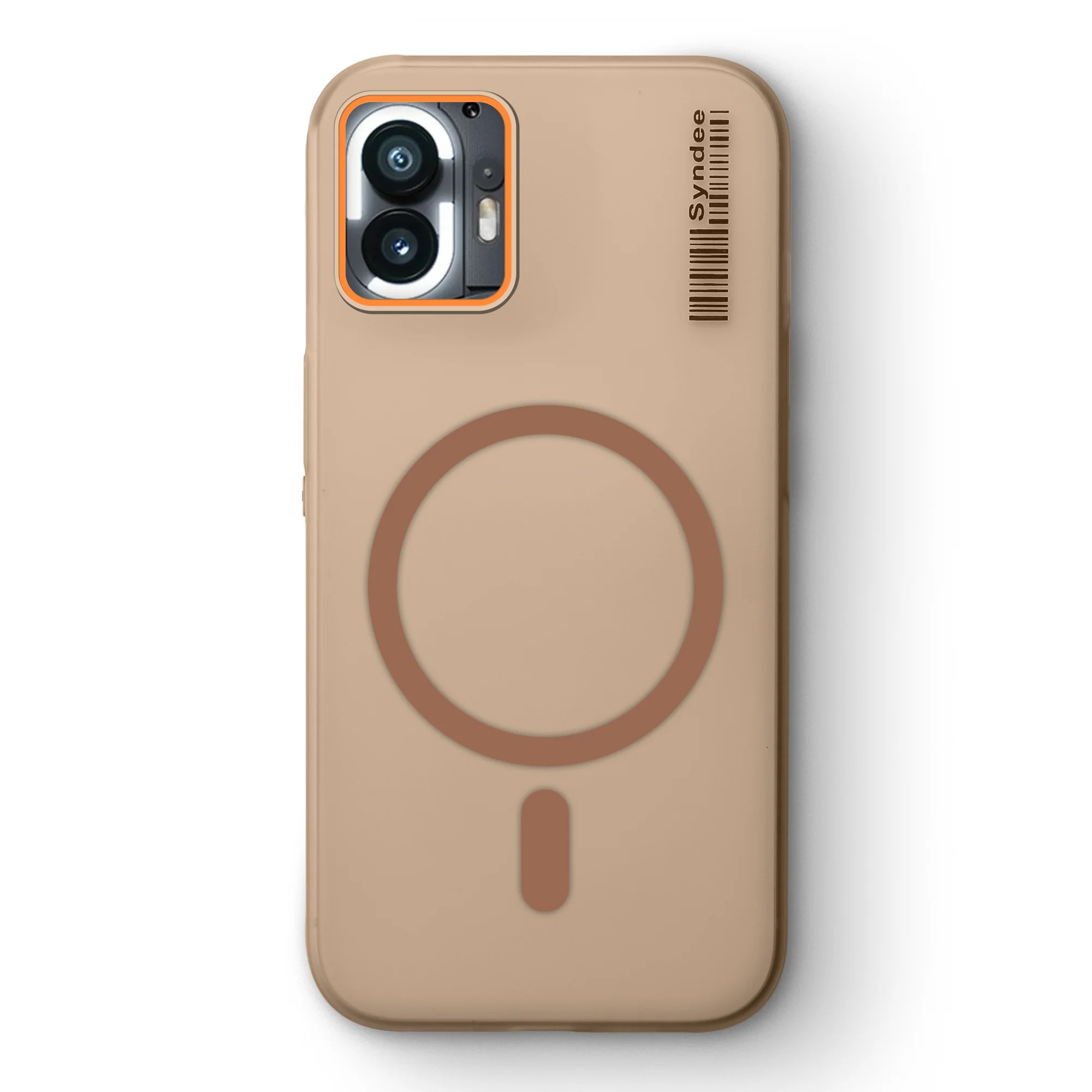 Colourful Frosted Matte Wireless Charging Support Back Cover Case for Nothing Phone 2 With Raised Camera Protection - Image 30