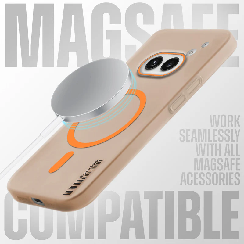 Colourful Frosted Matte Wireless Charging Support Back Cover Case for Nothing Phone 2A With Raised Camera Protection - Image 21