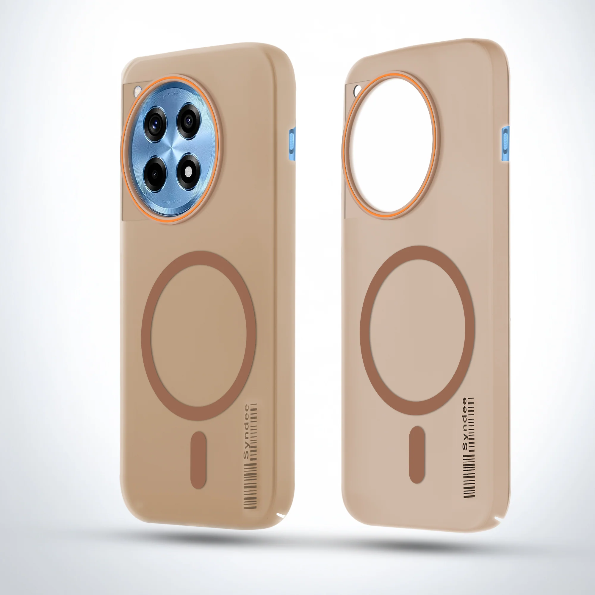 Colourful Frosted Matte With Raised Camera Protection Back Cover Case For OnePlus 12R 5G - Image 25