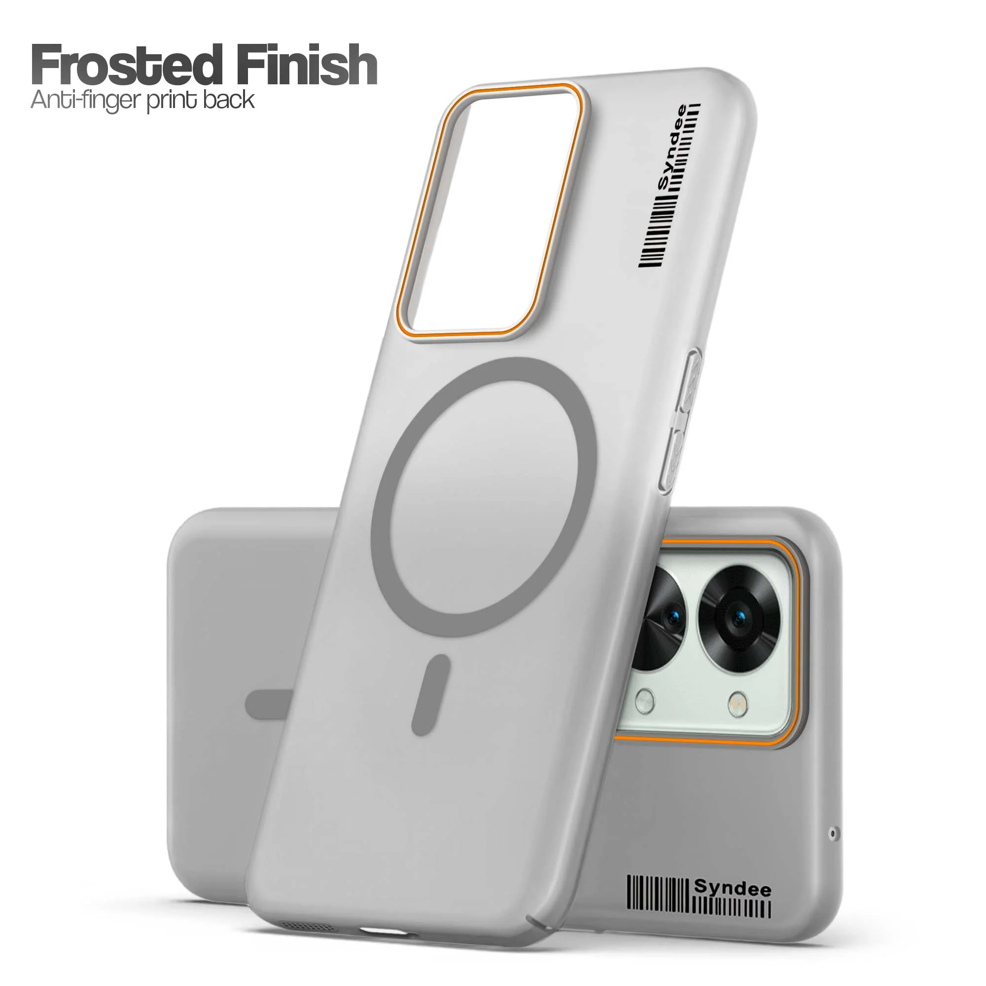 Colourful Frosted Matte With Raised Camera Protection Back Cover Case For OnePlus Nord 2T 5G - Image 5