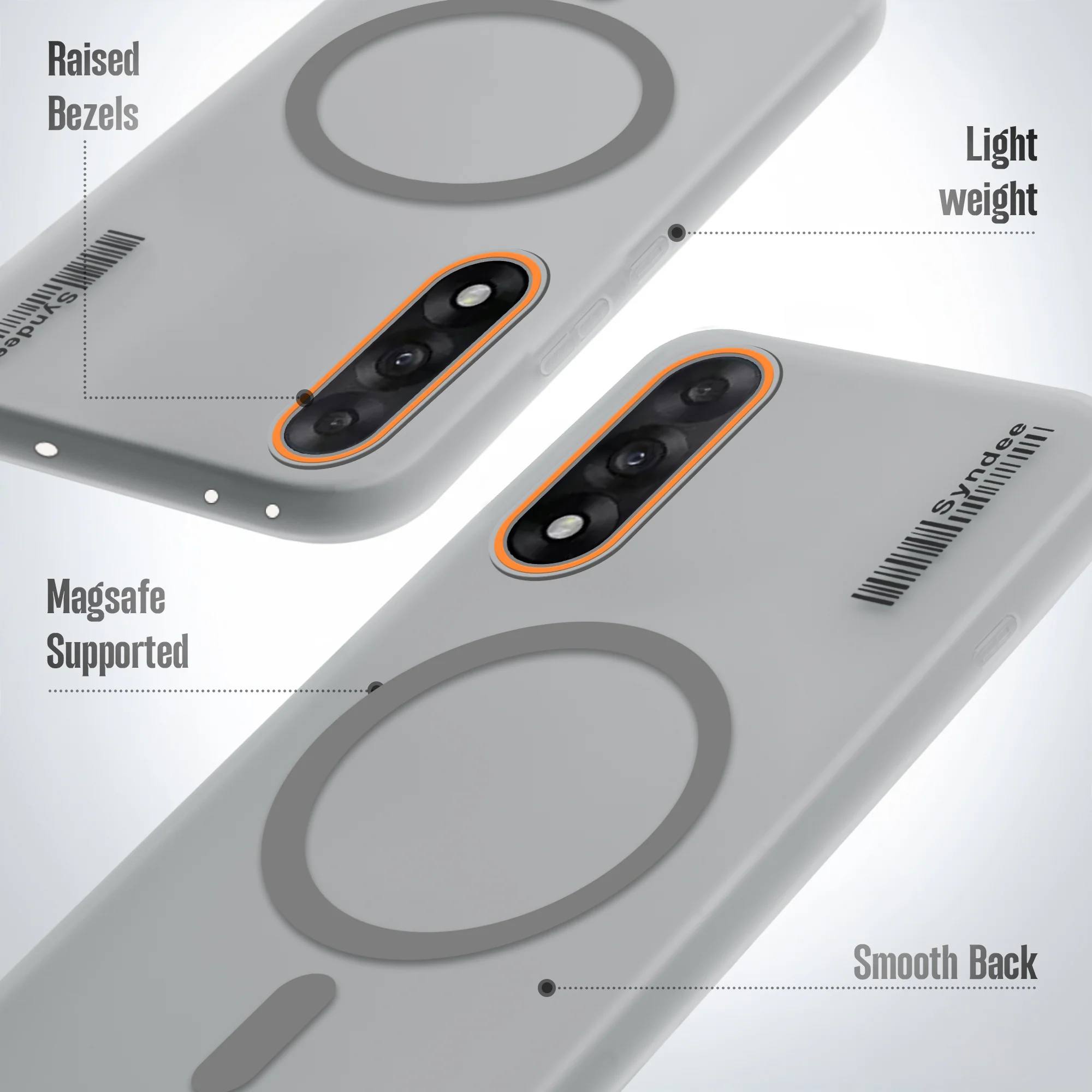 Colourful Frosted Matte With Raised Camera Protection Back Cover Case For OnePlus Nord 5 5G - Image 22
