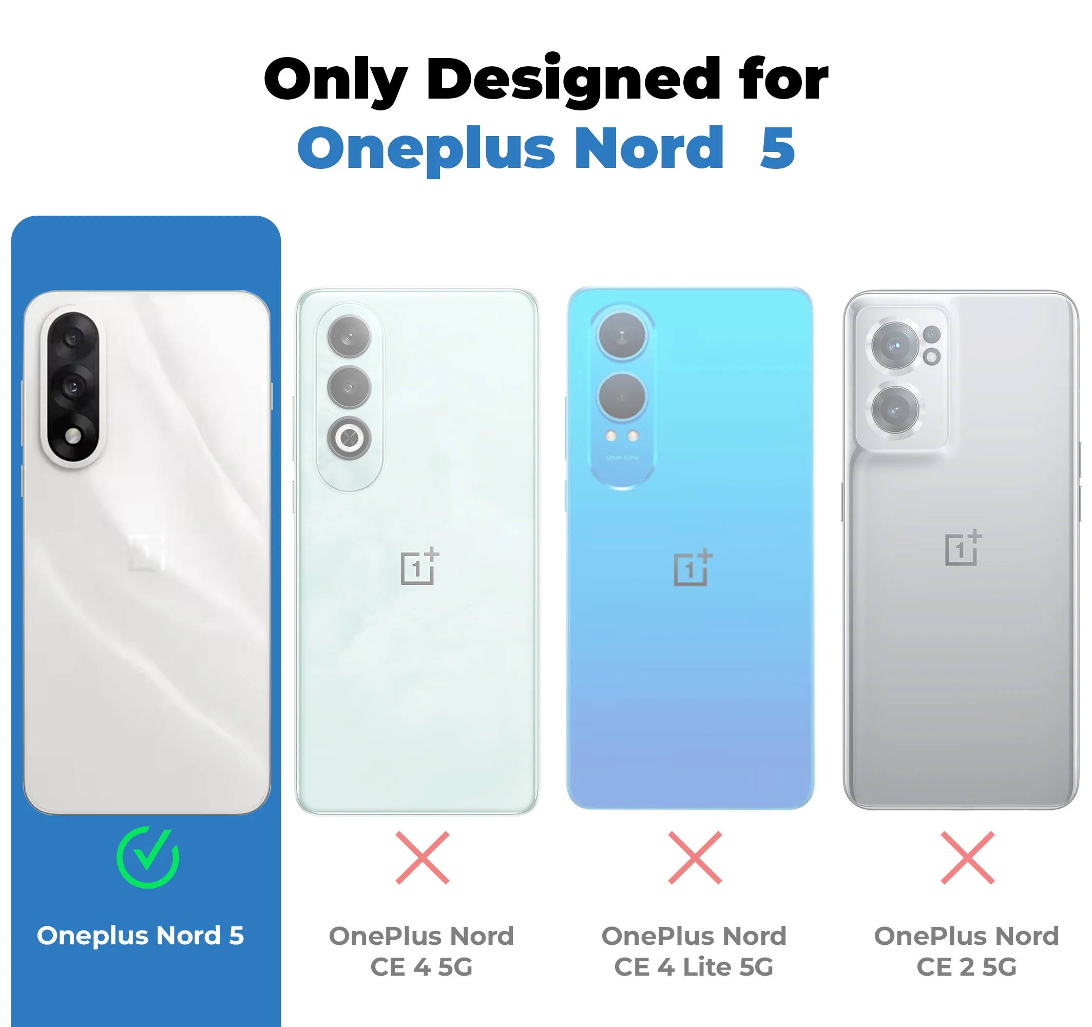 Colourful Frosted Matte With Raised Camera Protection Back Cover Case For OnePlus Nord 5 5G - Image 26