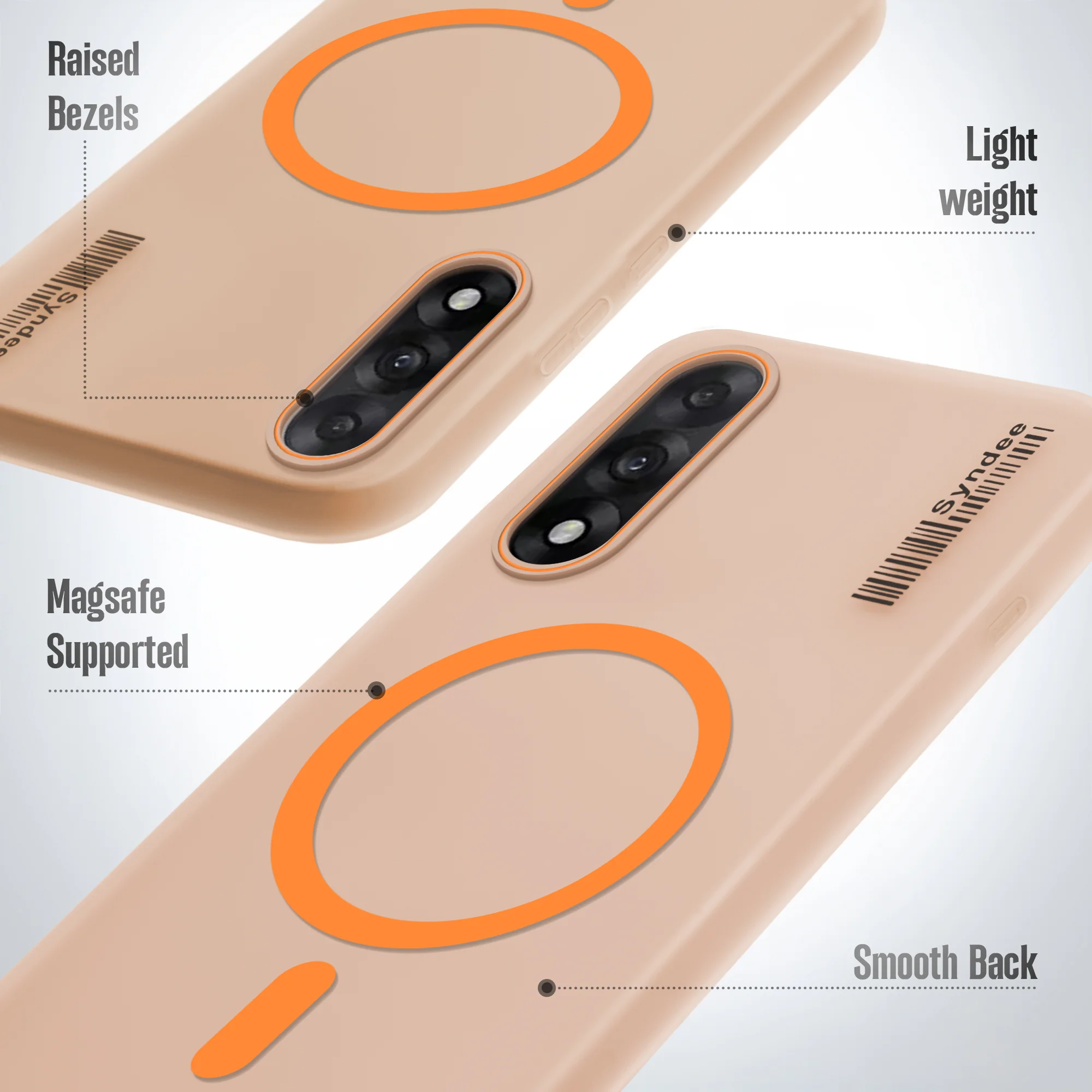 Colourful Frosted Matte With Raised Camera Protection Back Cover Case For OnePlus Nord 5 5G - Image 28
