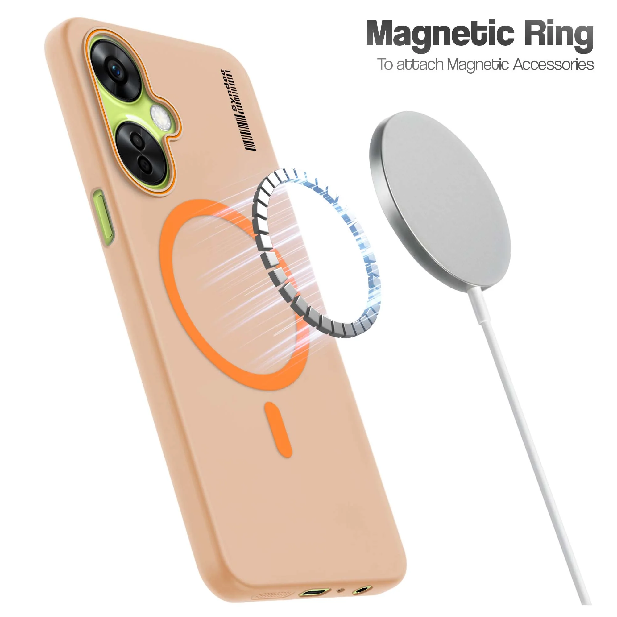 Colourful Frosted Matte With Raised Camera Protection Back Cover Case For OnePlus Nord CE 3 Lite 5G - Image 13