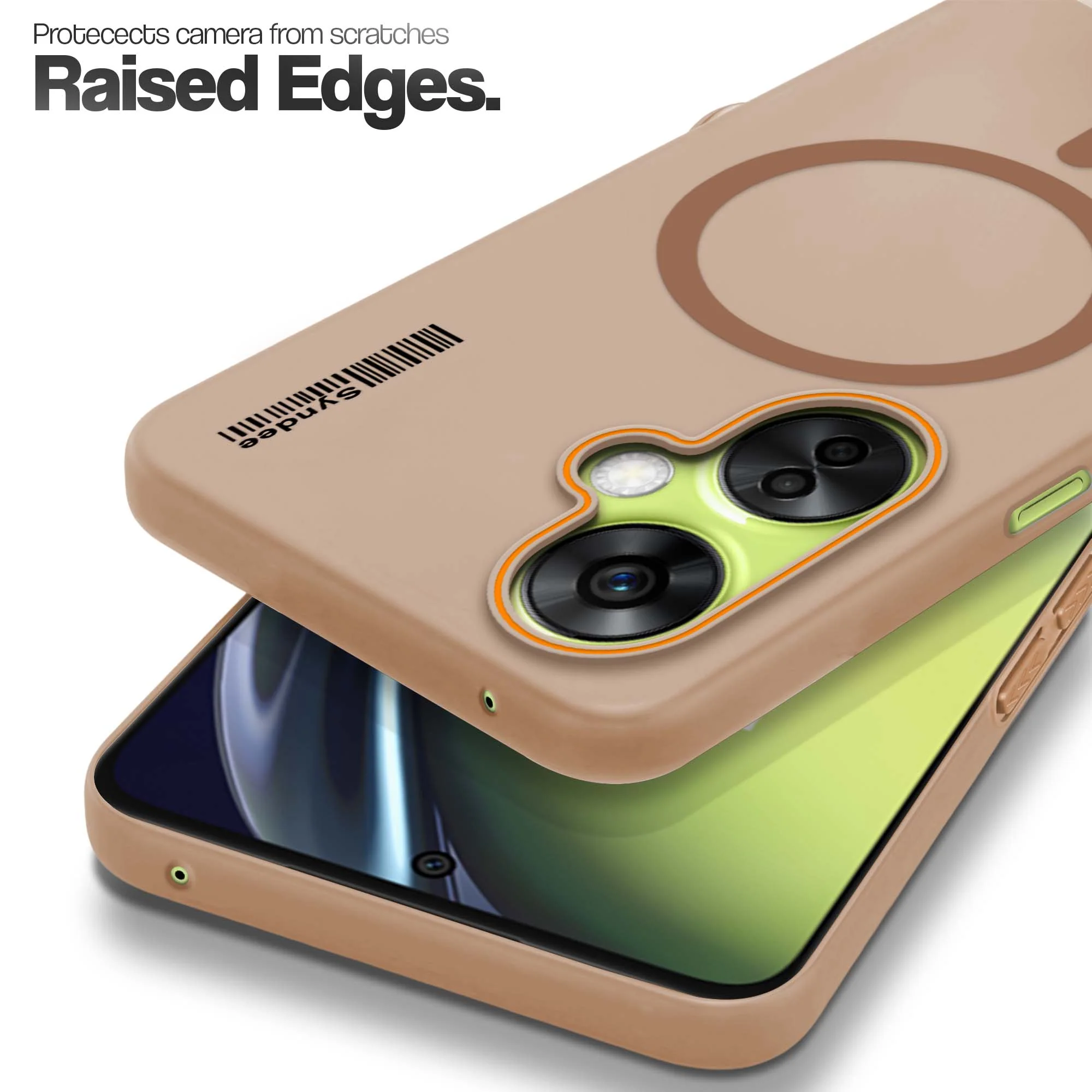 Colourful Frosted Matte With Raised Camera Protection Back Cover Case For OnePlus Nord CE 3 Lite 5G - Image 24