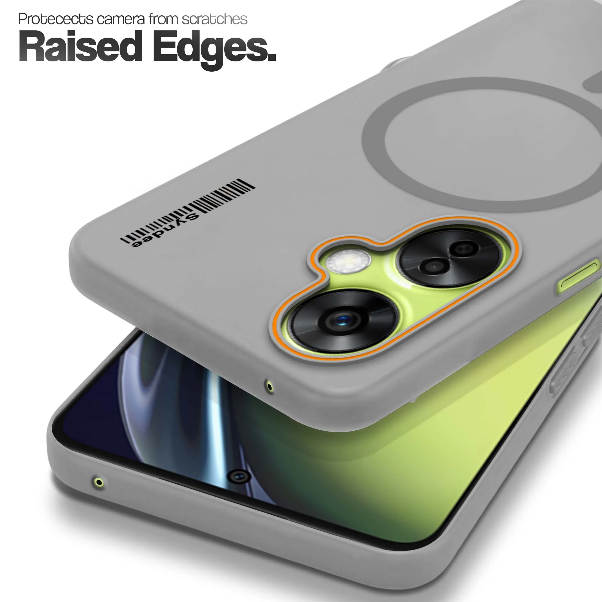 Colourful Frosted Matte With Raised Camera Protection Back Cover Case For OnePlus Nord CE 3 Lite 5G - Image 9