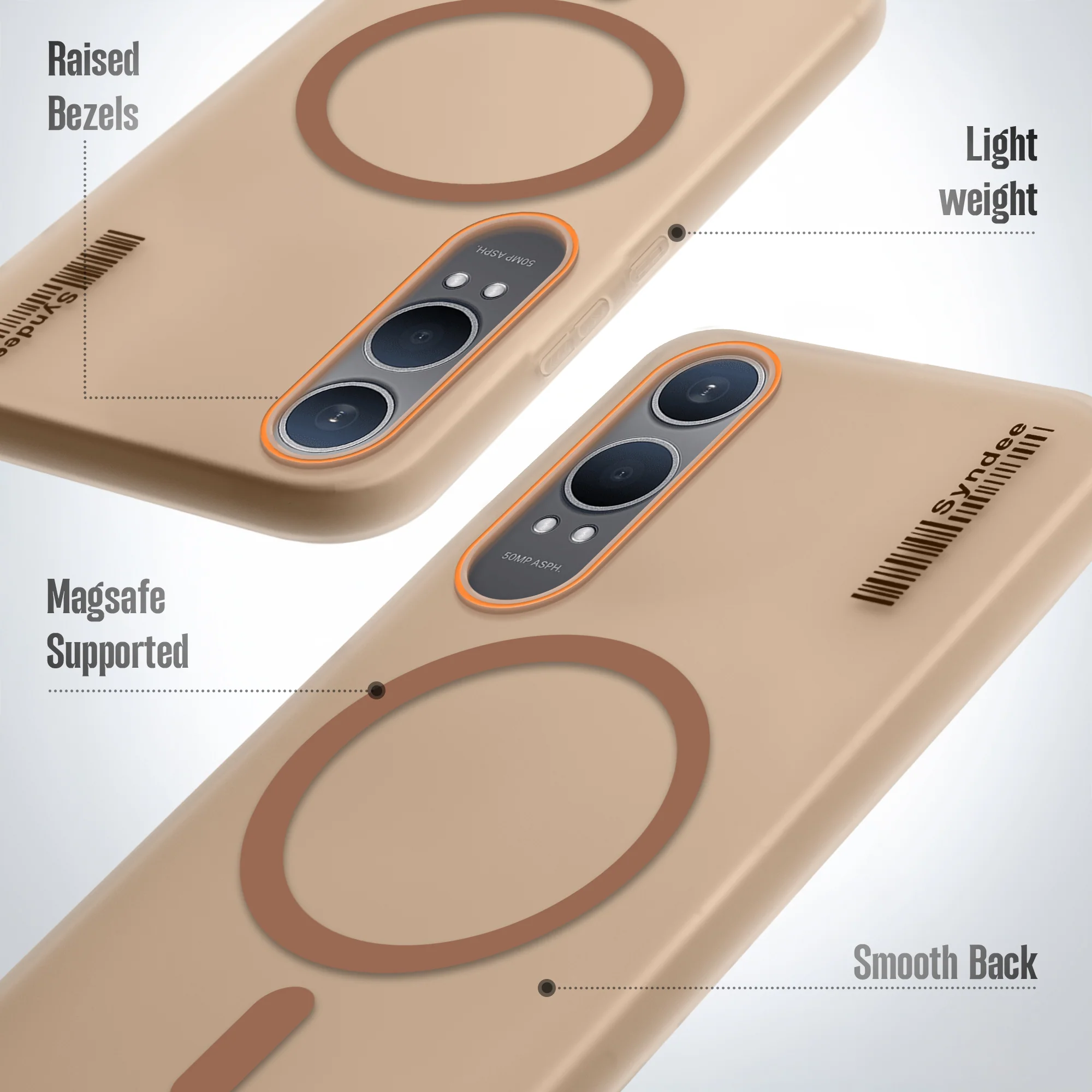 Colourful Frosted Matte With Raised Camera Protection Back Cover Case For OnePlus Nord CE 4 Lite 5G - Image 10