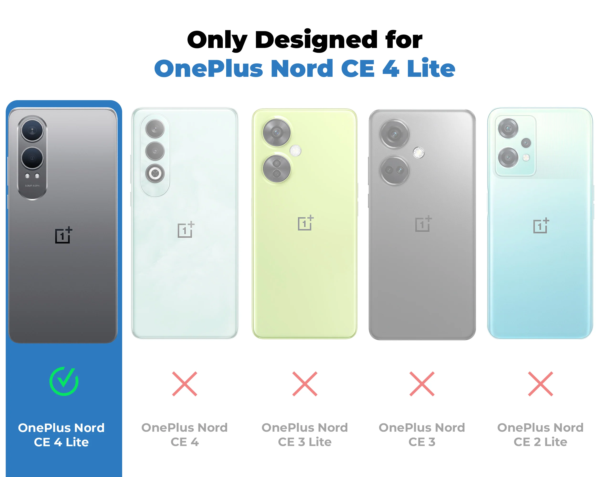 Colourful Frosted Matte With Raised Camera Protection Back Cover Case For OnePlus Nord CE 4 Lite 5G - Image 20