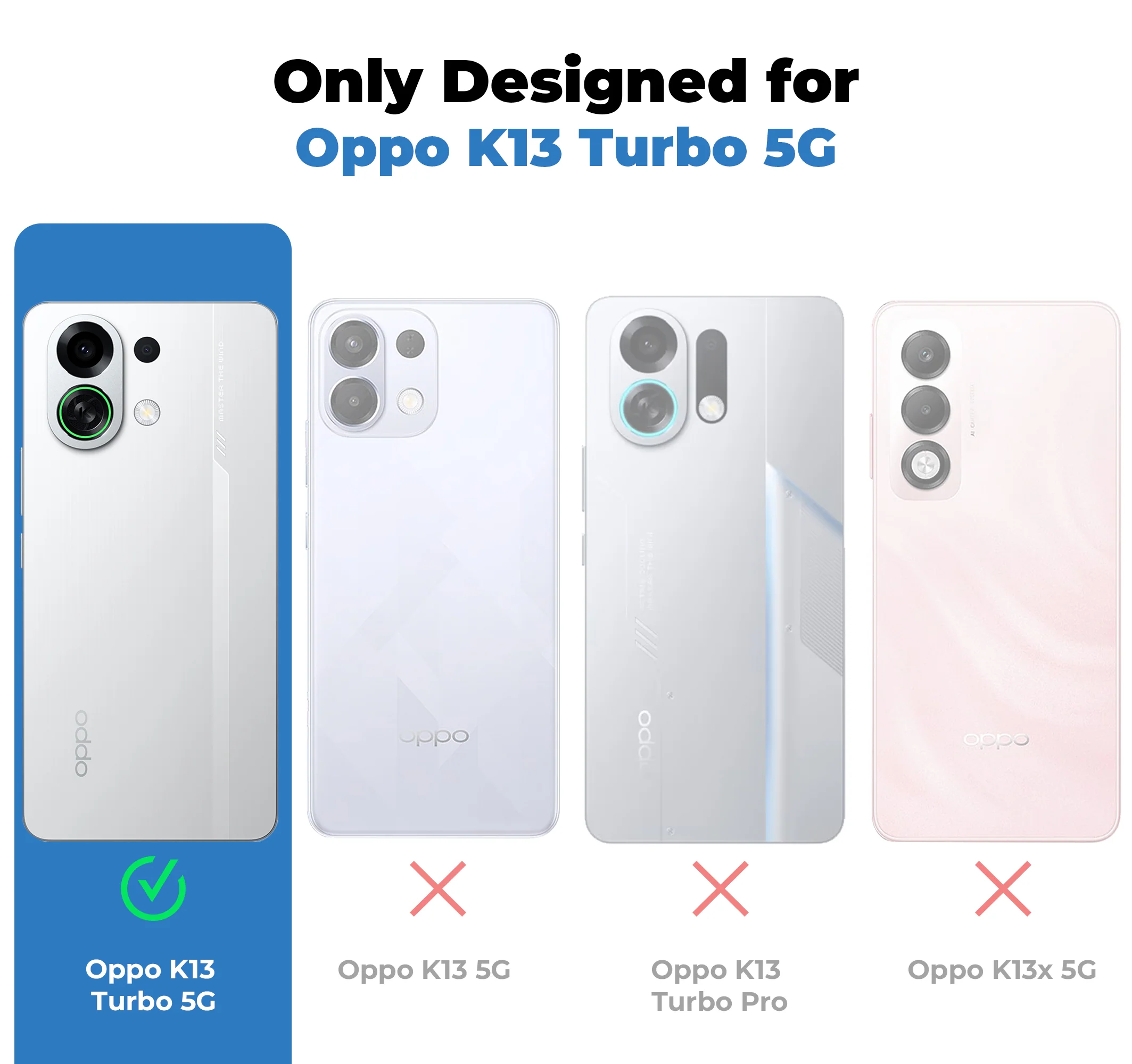 Colourful Frosted Matte With Raised Camera Protection Back Cover Case For Oppo K13 Turbo 5G - Image 20