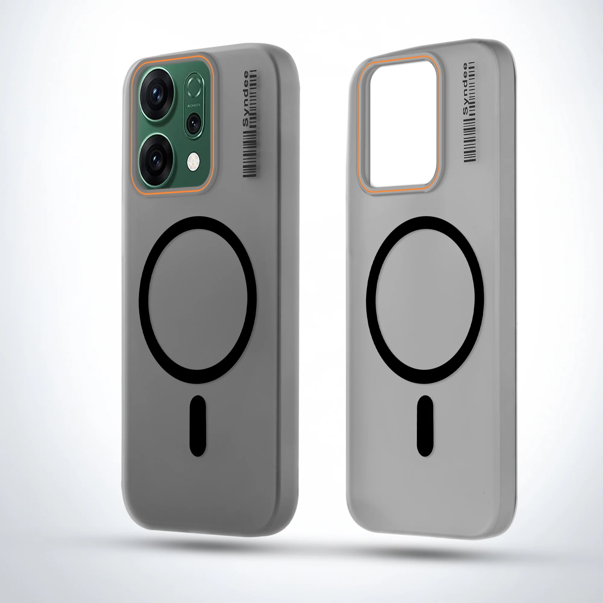 Colourful Frosted Matte With Raised Camera Protection Back Cover Case For Oppo Reno 14 5G