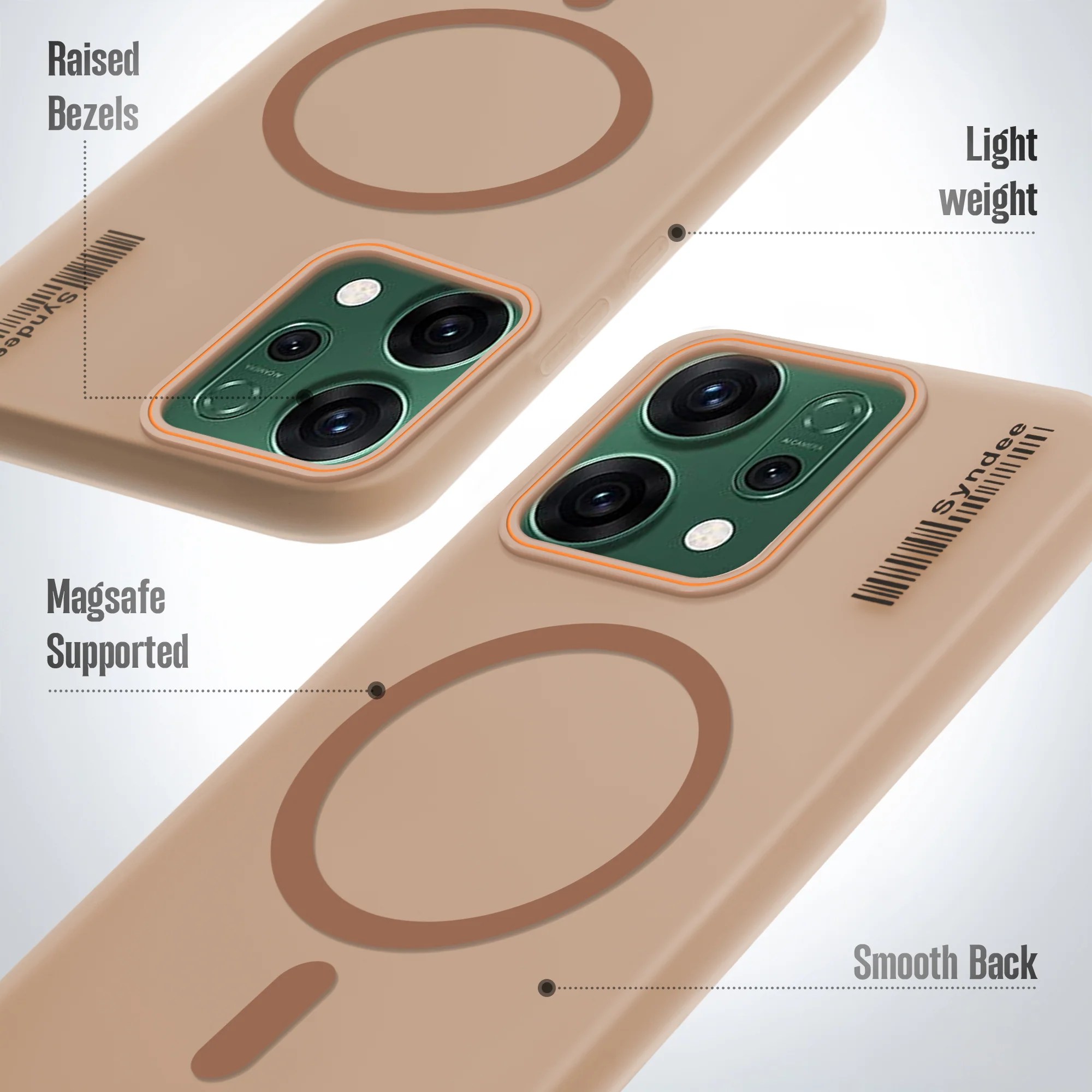 Colourful Frosted Matte With Raised Camera Protection Back Cover Case For Oppo Reno 14 5G - Image 16
