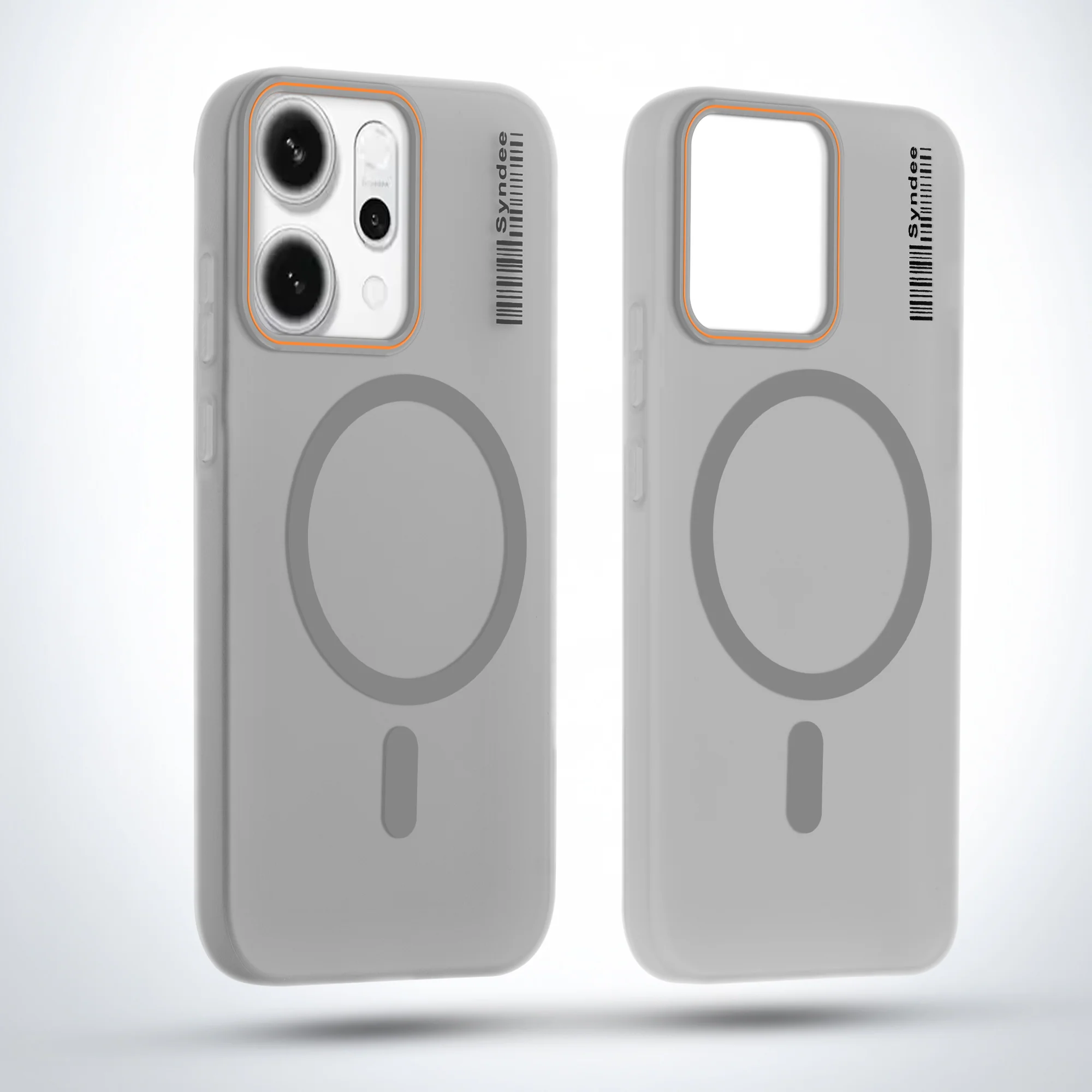 Colourful Frosted Matte Wireless Charging Support Back Cover Case for Oppo Reno 14 Pro 5G With Raised Camera Protection - Image 11