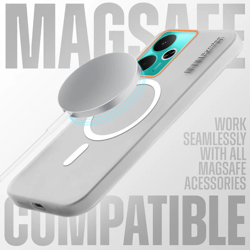 Colourful Frosted Matte With Raised Camera Protection Back Cover Case For Realme 14T 5G - Image 21
