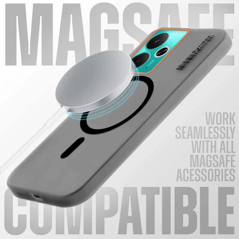 Colourful Frosted Matte With Raised Camera Protection Back Cover Case For Realme 14T 5G - Image 3