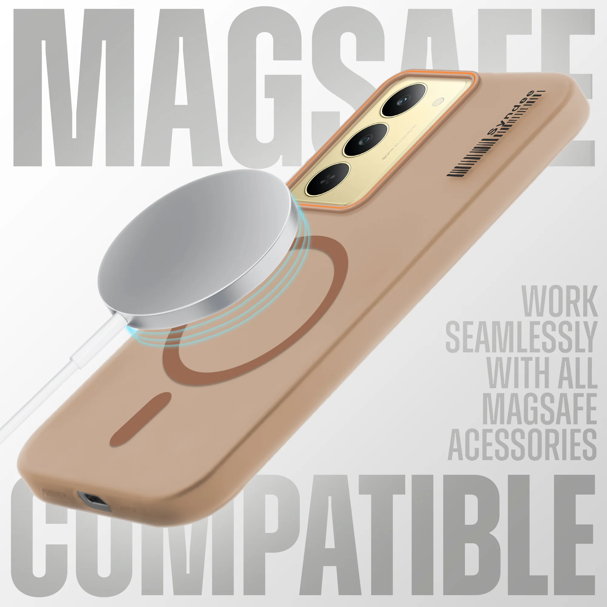 Colourful Frosted Matte With Raised Camera Protection Back Cover Case For Realme 14x 5G - Image 26