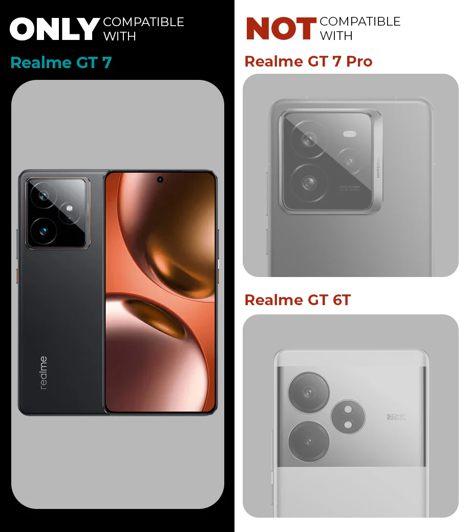 Colourful Frosted Matte With Raised Camera Protection Back Cover Case For Realme GT 7 5G - Image 8