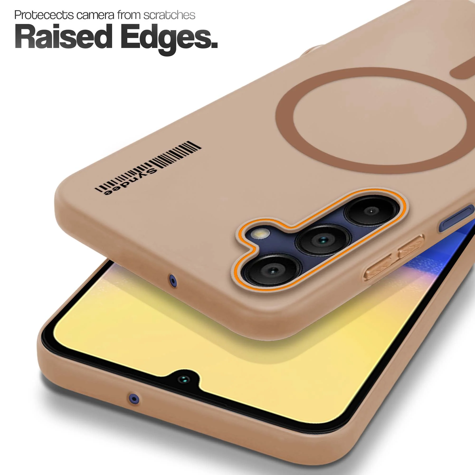 Colourful Frosted Matte With Raised Camera Protection Back Cover Case For Samsung A15 5G - Image 24
