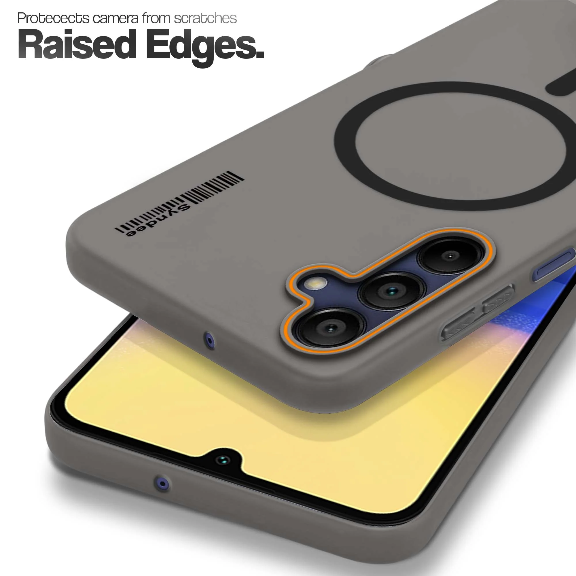Colourful Frosted Matte With Raised Camera Protection Back Cover Case For Samsung A15 5G - Image 4