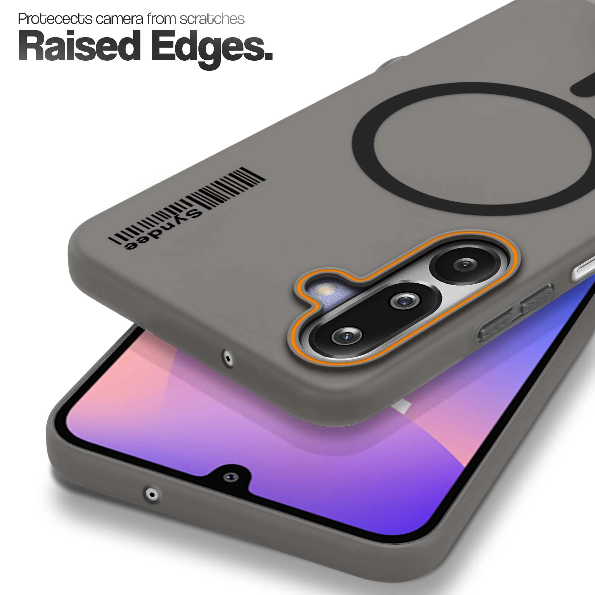 Colourful Frosted Matte With Raised Camera Protection Back Cover Case For Samsung F36 5G - Image 4