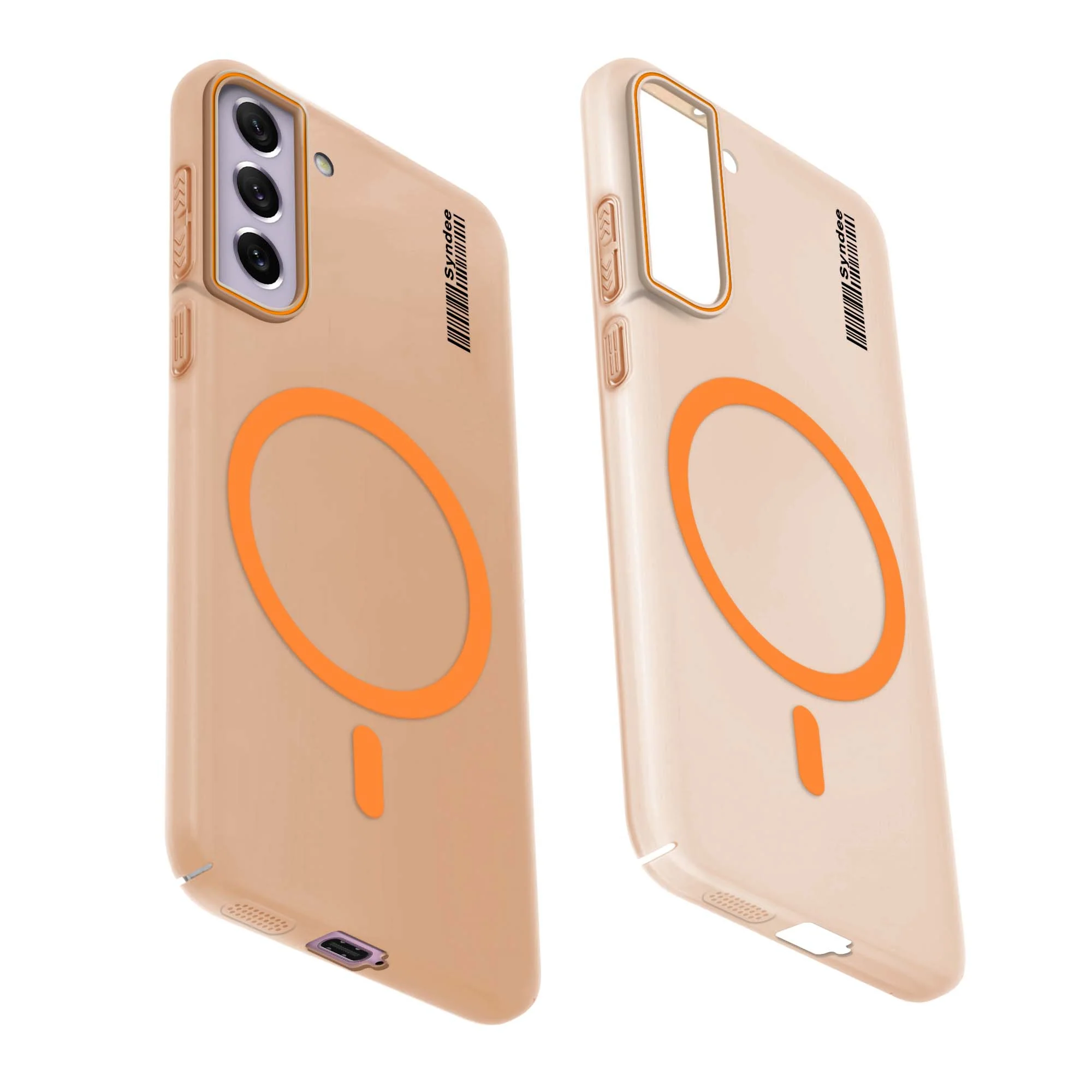Colourful Frosted Matte Wireless Charging Support Back Cover Case for Samsung S21 FE 5G With Raised Camera Protection