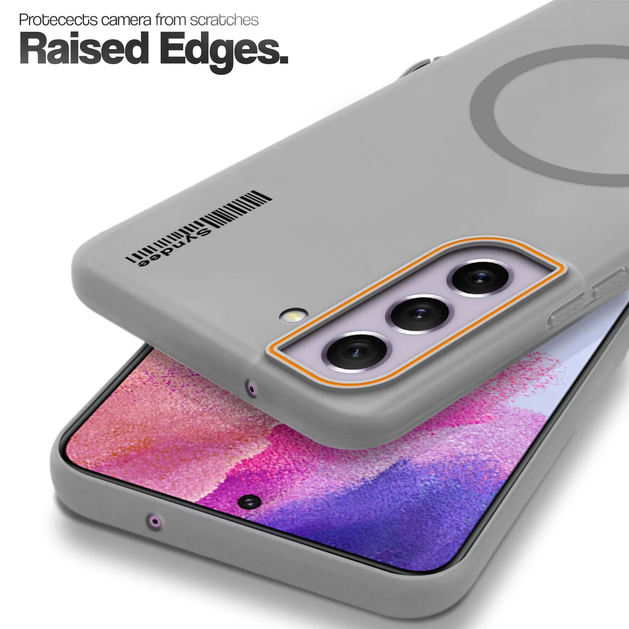 Colourful Frosted Matte Wireless Charging Support Back Cover Case for Samsung S21 FE 5G With Raised Camera Protection - Image 14