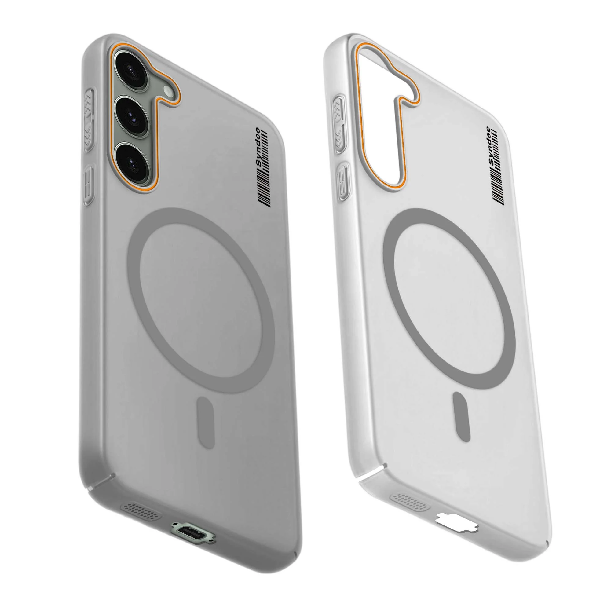 Colourful Frosted Matte Wireless Charging Support Back Cover Case for Samsung S23 5G With Raised Camera Protection - Image 12