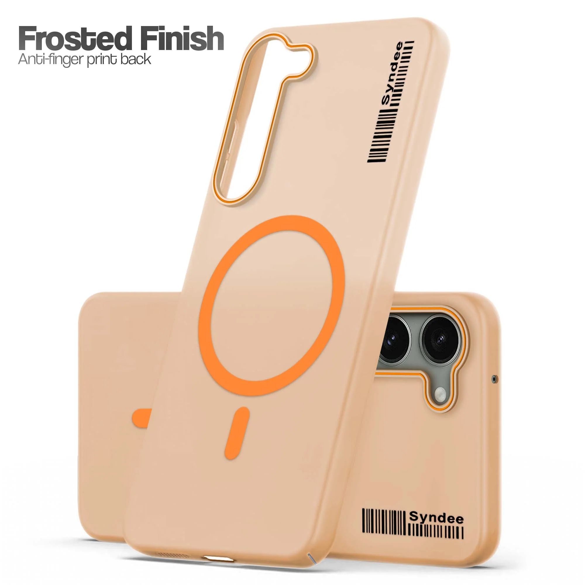 Colourful Frosted Matte Wireless Charging Support Back Cover Case for Samsung S23 5G With Raised Camera Protection - Image 20