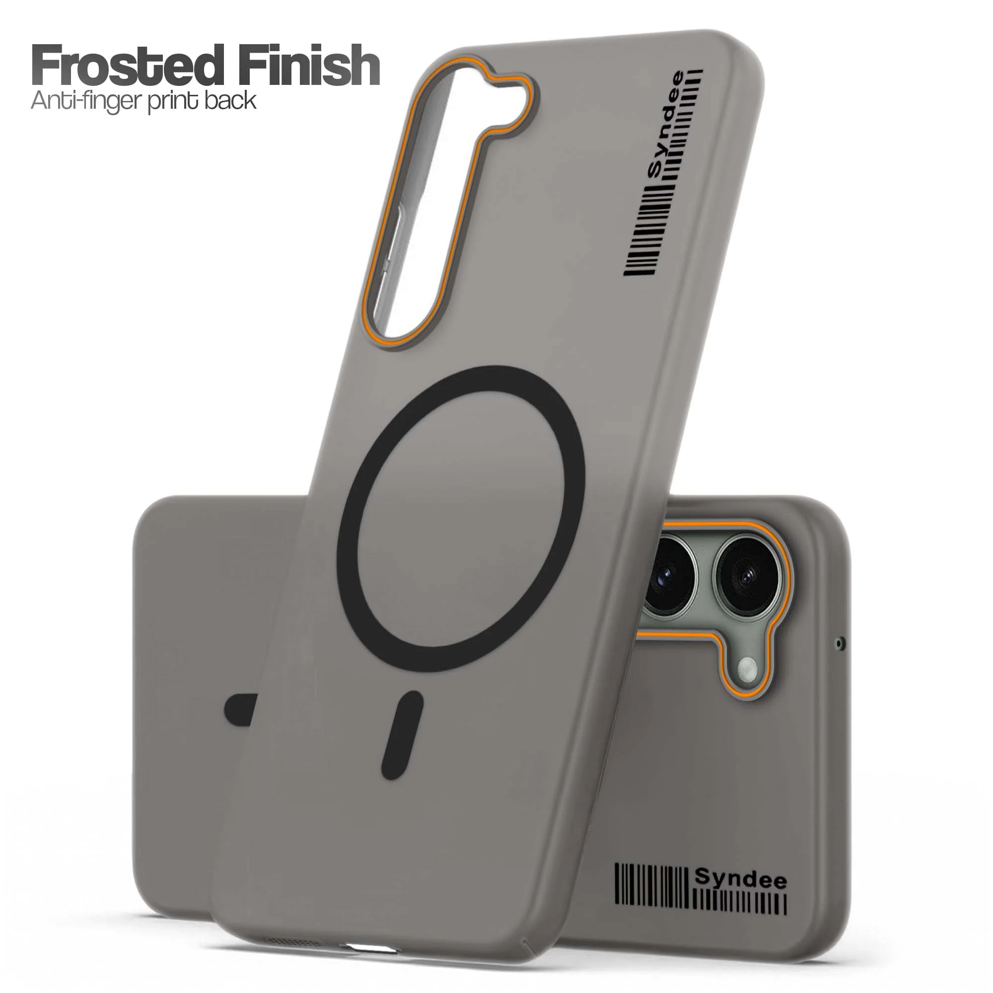 Colourful Frosted Matte Wireless Charging Support Back Cover Case for Samsung S23 5G With Raised Camera Protection - Image 5