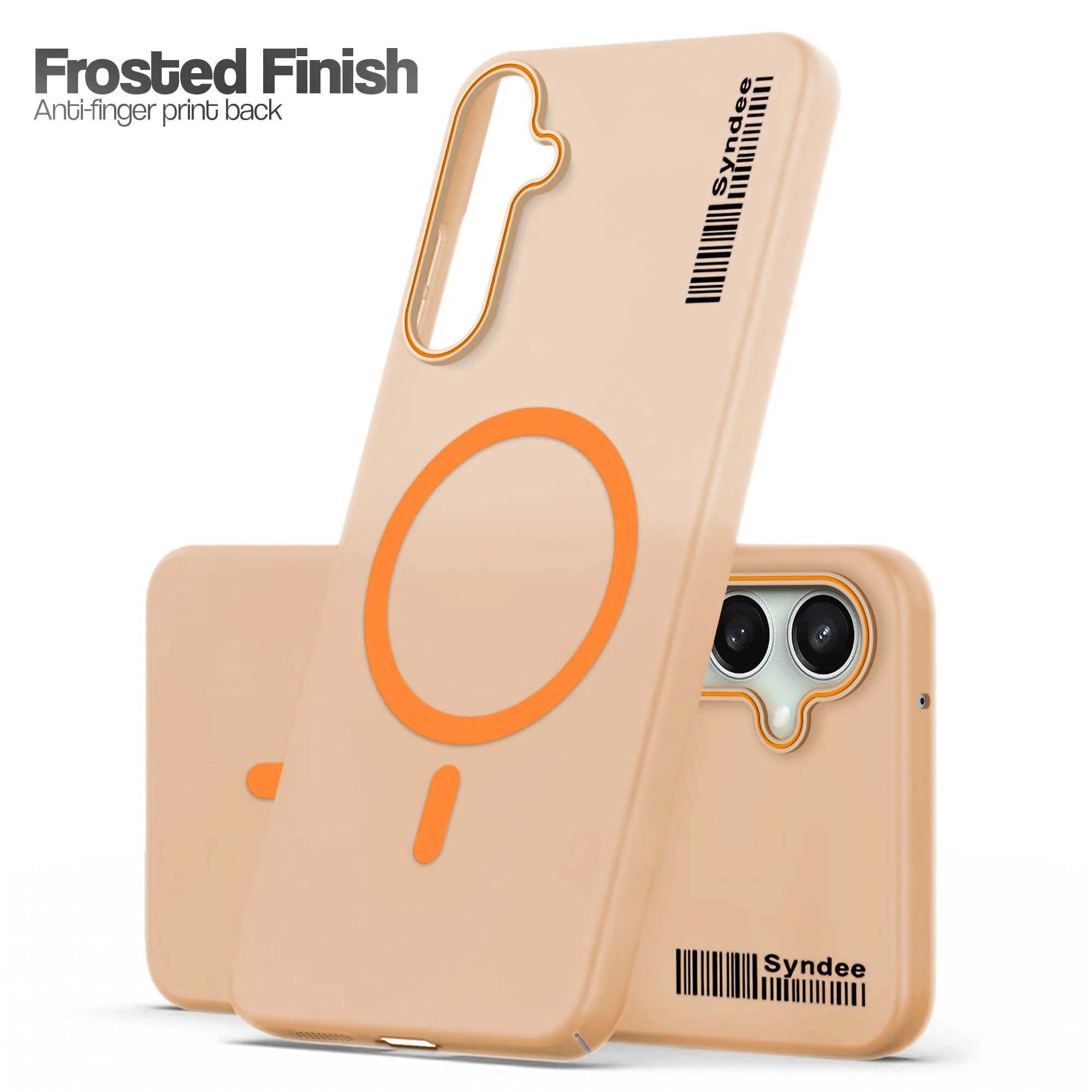 Colourful Frosted Matte Wireless Charging Support Back Cover Case for Samsung S23 FE 5G With Raised Camera Protection - Image 25