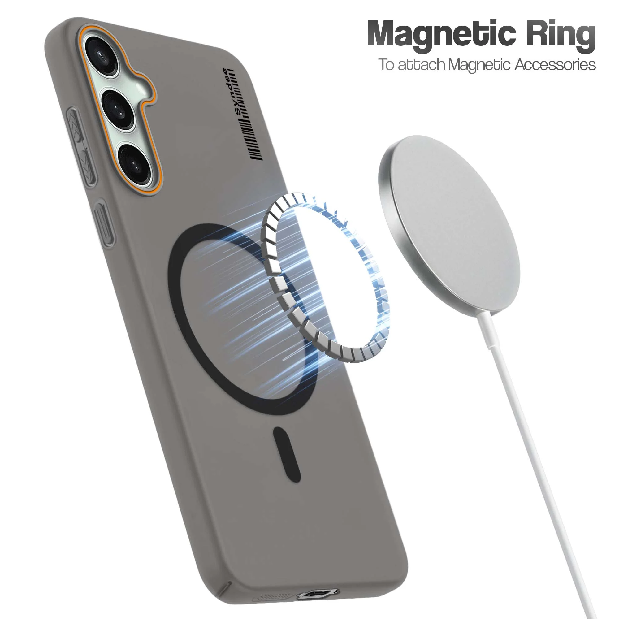 Colourful Frosted Matte Wireless Charging Support Back Cover Case for Samsung S23 FE 5G With Raised Camera Protection - Image 3