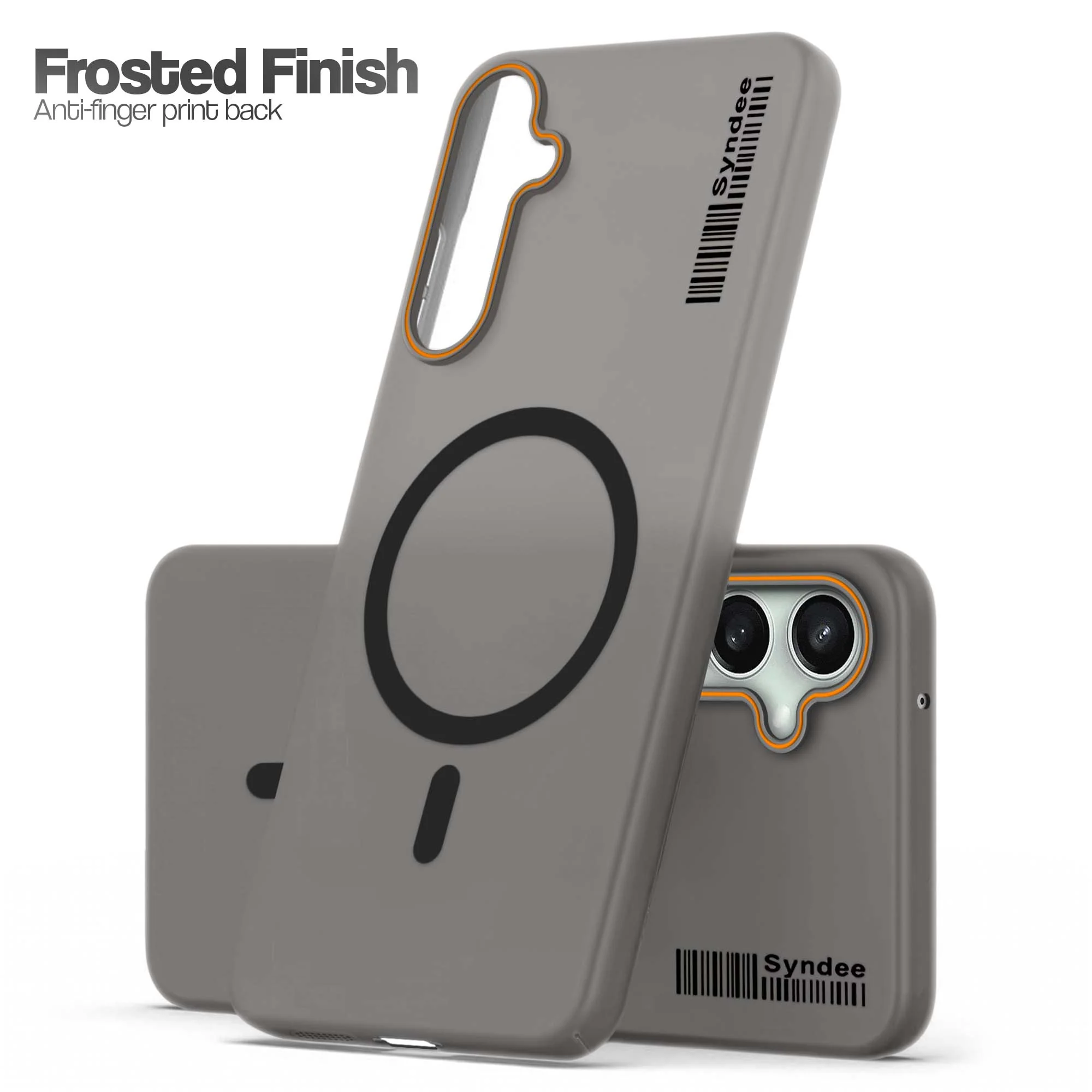 Colourful Frosted Matte Wireless Charging Support Back Cover Case for Samsung S23 FE 5G With Raised Camera Protection - Image 5