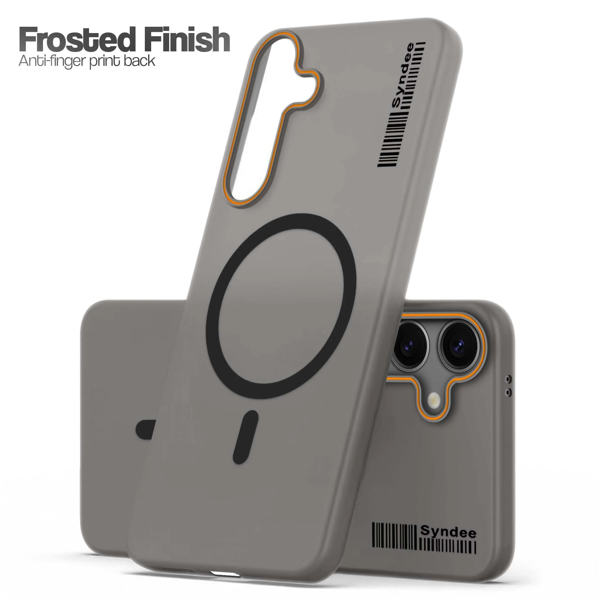 Colourful Frosted Matte Wireless Charging Support Back Cover Case for Samsung S24 5G With Raised Camera Protection - Image 5