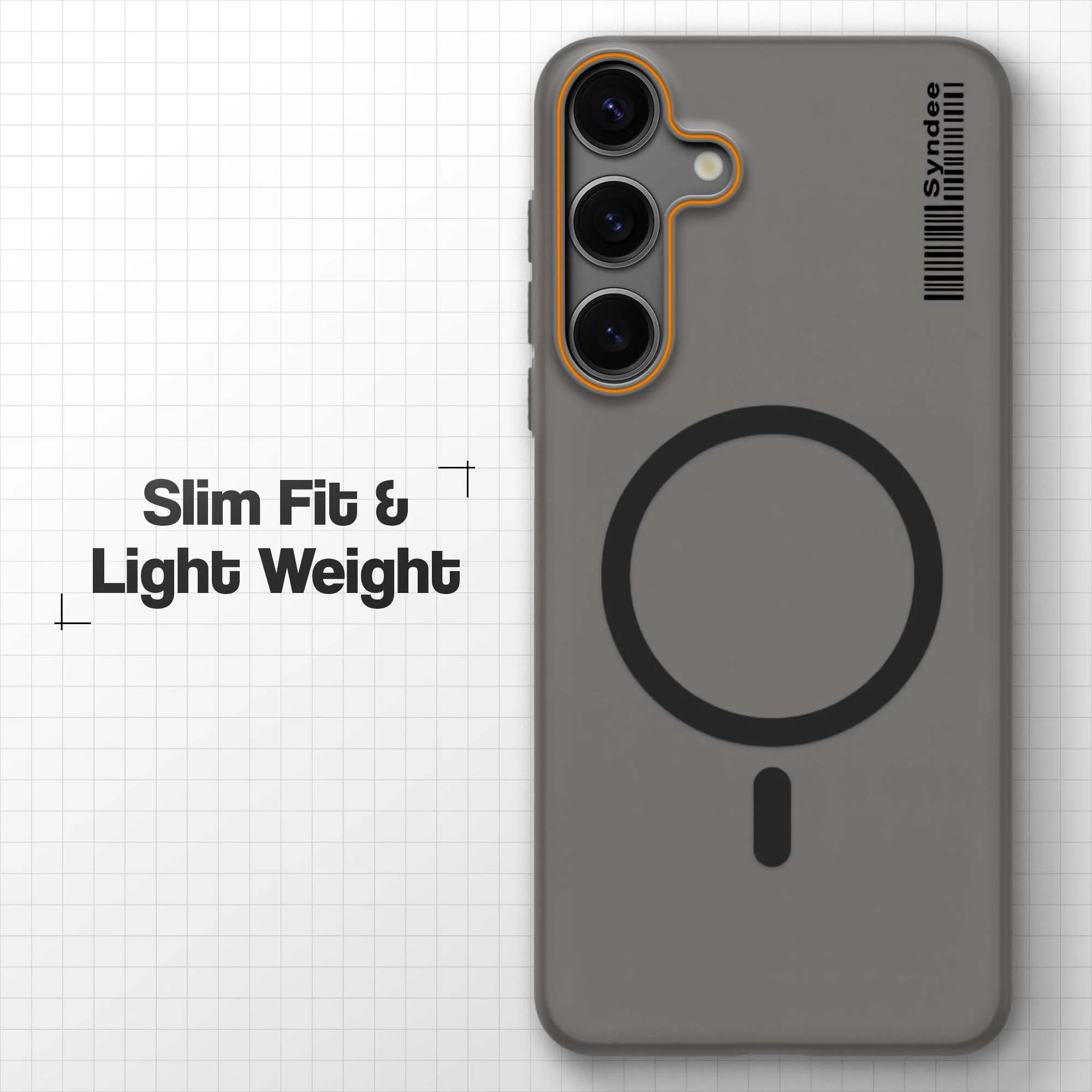 Colourful Frosted Matte Wireless Charging Support Back Cover Case for Samsung S24 5G With Raised Camera Protection - Image 6