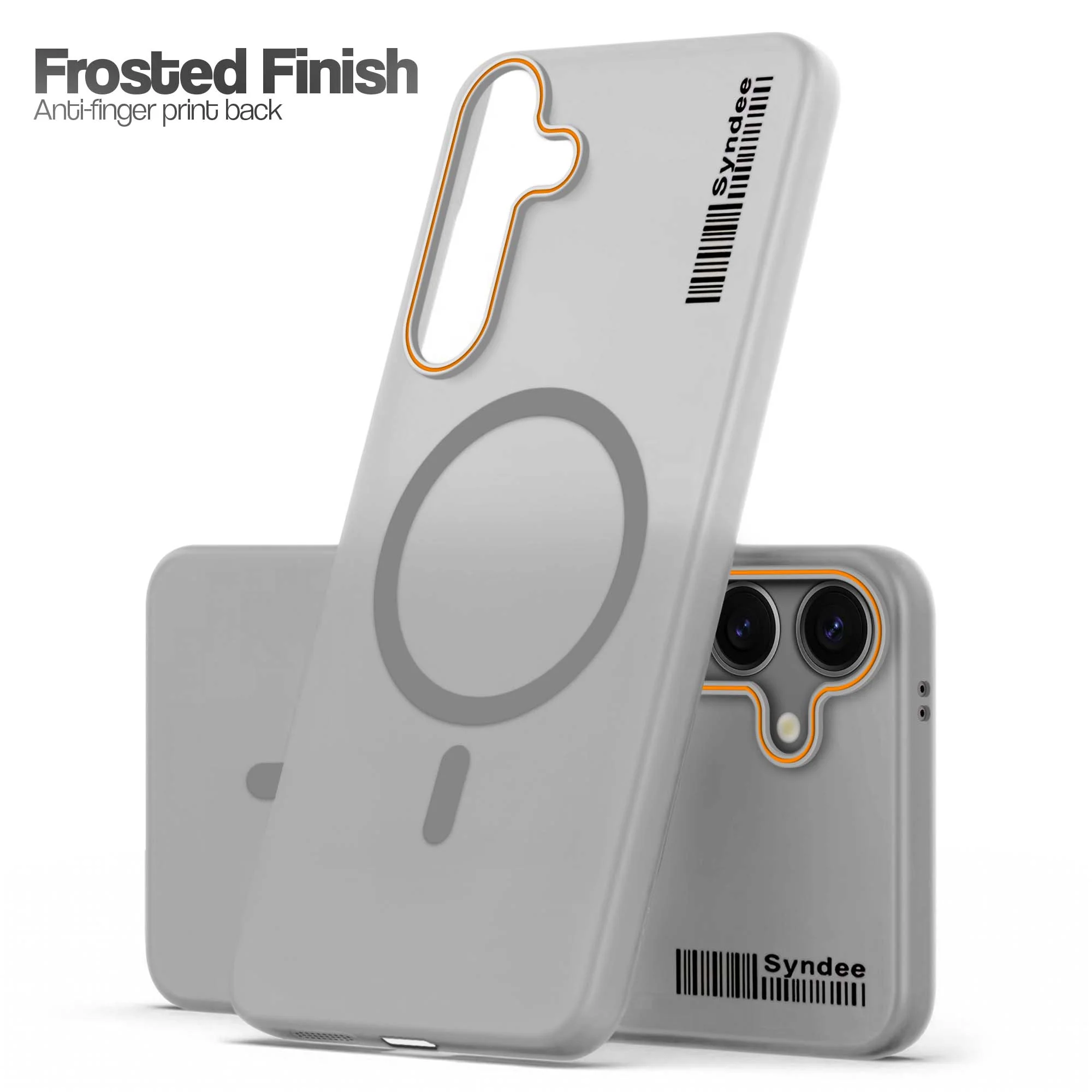 Colourful Frosted Matte Wireless Charging Support Back Cover Case for Samsung S24 5G With Raised Camera Protection - Image 9