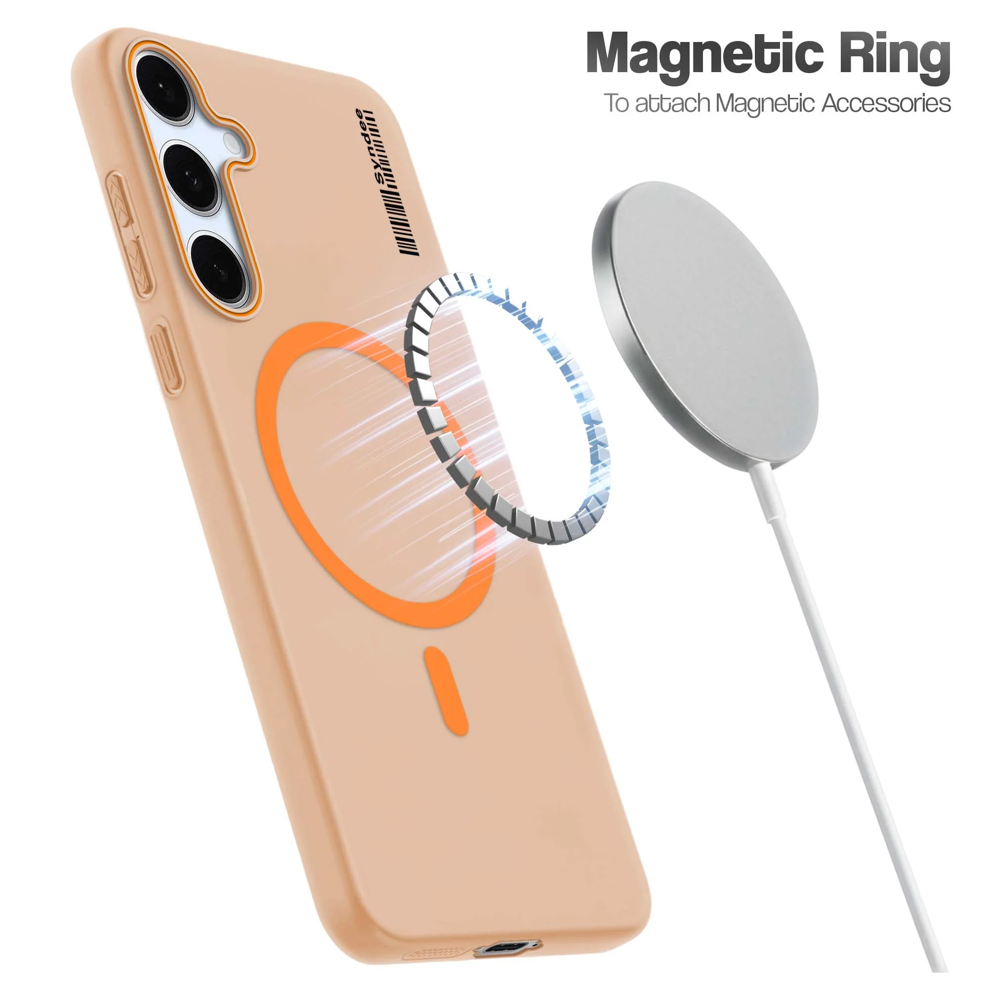 Colourful Frosted Matte Wireless Charging Support Back Cover Case for Samsung S24 FE 5G With Raised Camera Protection - Image 13