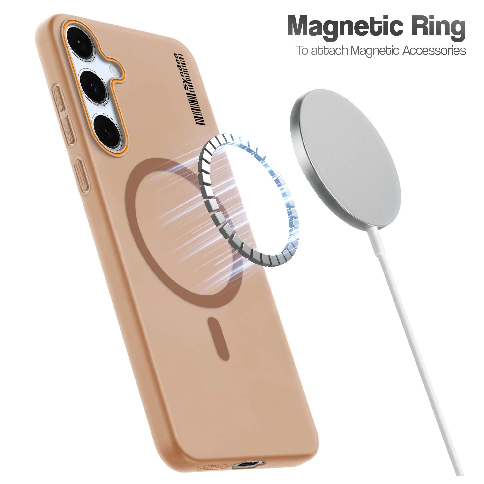 Colourful Frosted Matte Wireless Charging Support Back Cover Case for Samsung S24 FE 5G With Raised Camera Protection - Image 23