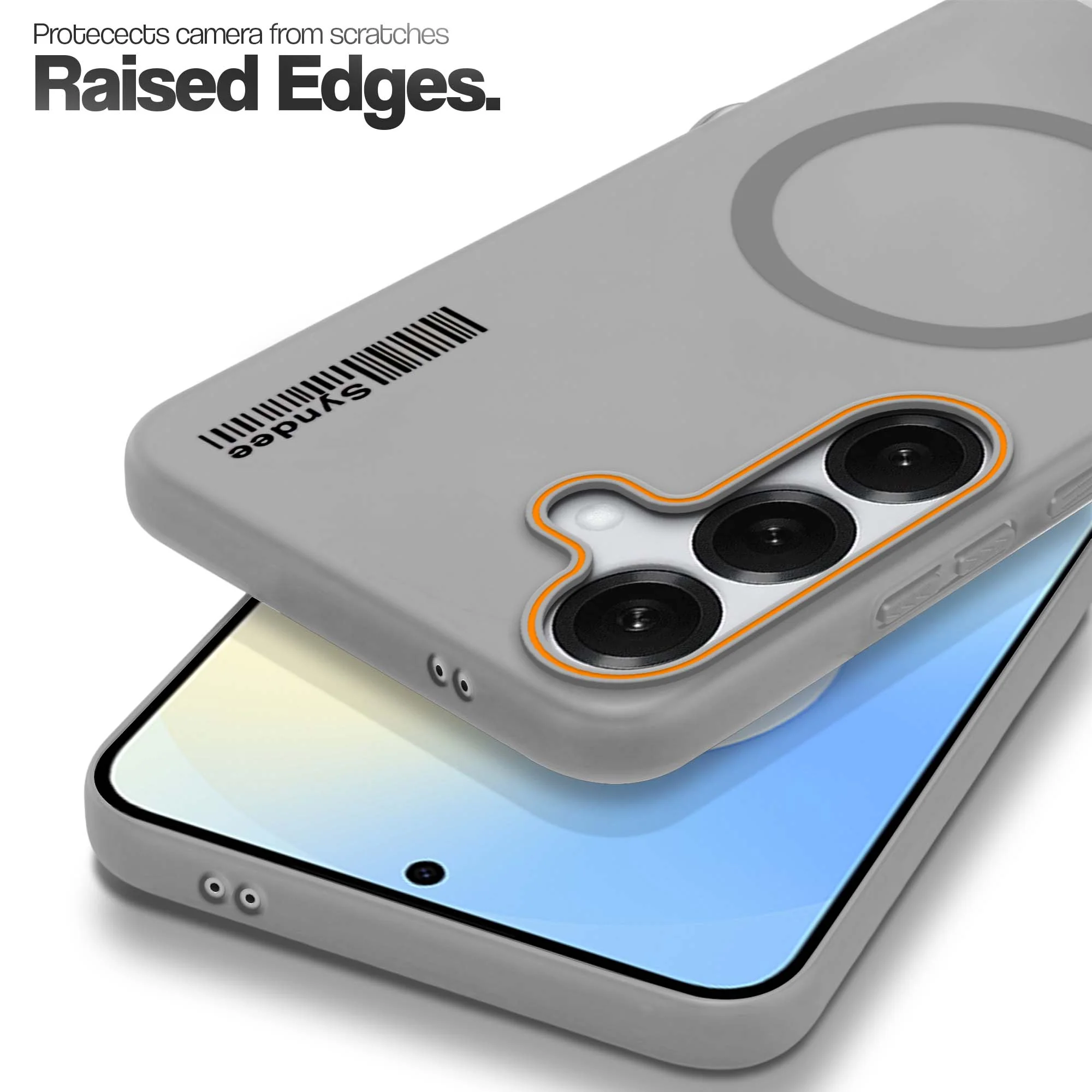 Colourful Frosted Matte Wireless Charging Support Back Cover Case for Samsung S25 5G With Raised Camera Protection - Image 4