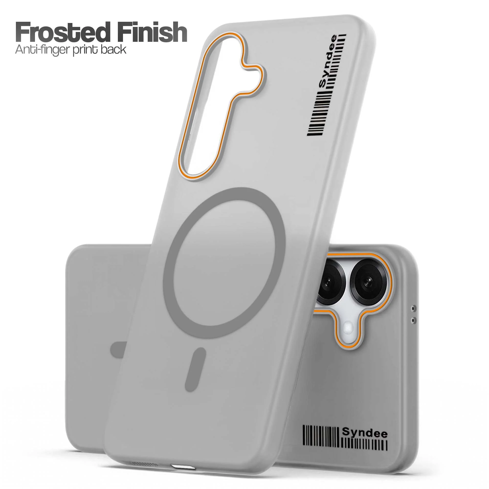 Colourful Frosted Matte Wireless Charging Support Back Cover Case for Samsung S25 5G With Raised Camera Protection - Image 5