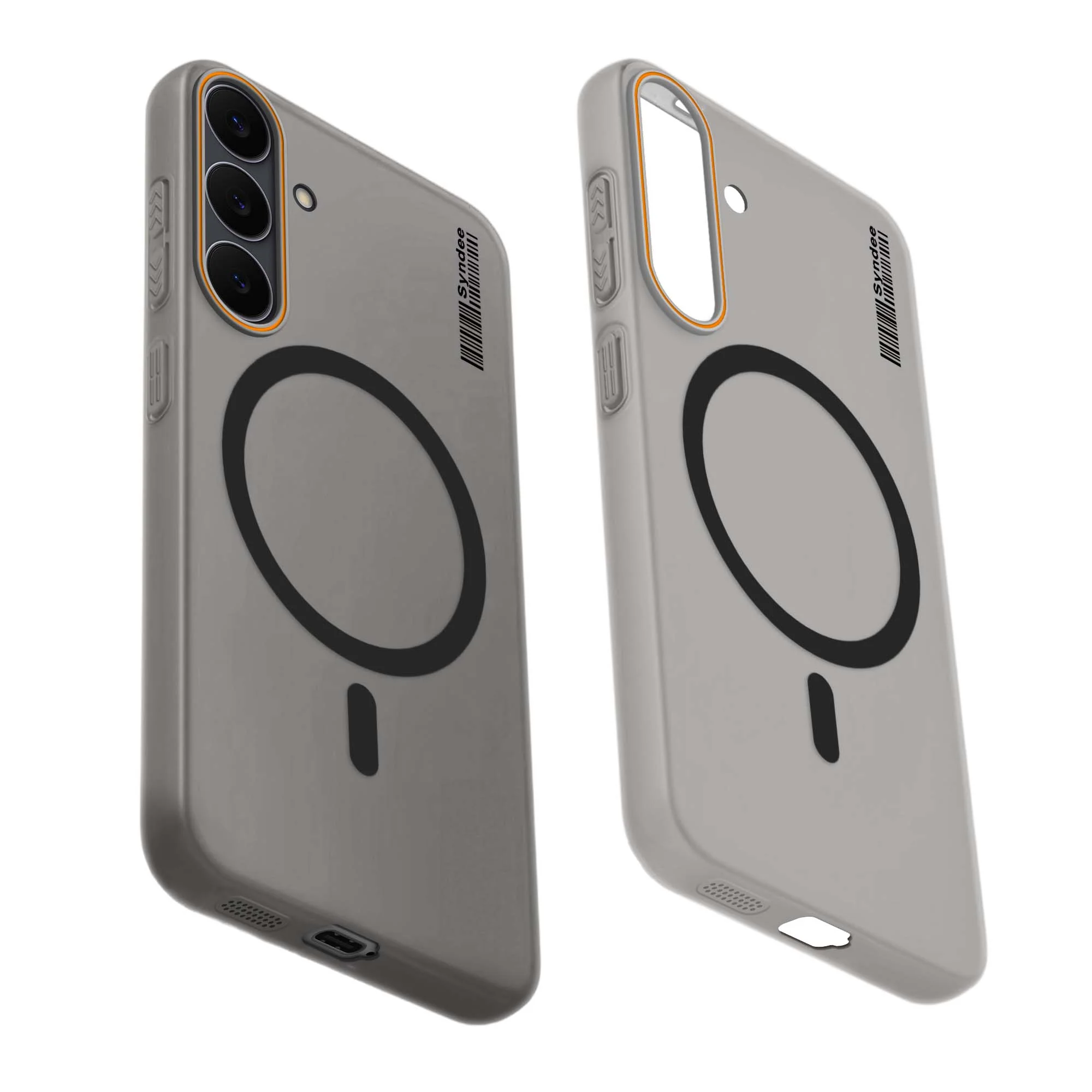 Colourful Frosted Matte Wireless Charging Support Back Cover Case for Samsung S25 FE 5G With Raised Camera Protection