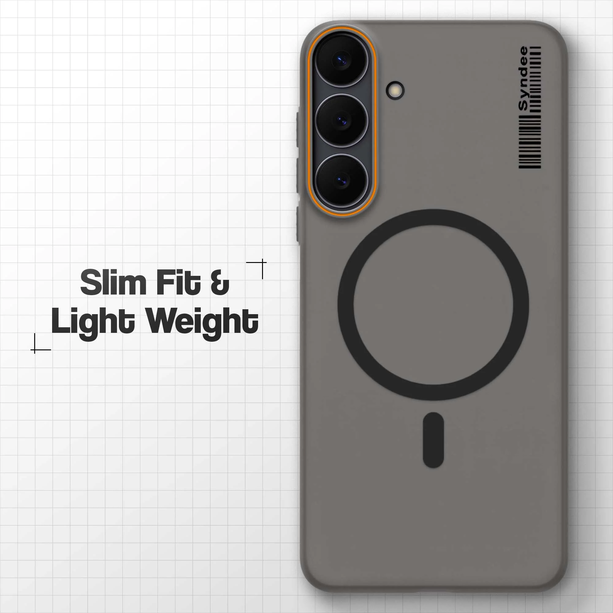 Colourful Frosted Matte Wireless Charging Support Back Cover Case for Samsung S25 FE 5G With Raised Camera Protection - Image 6
