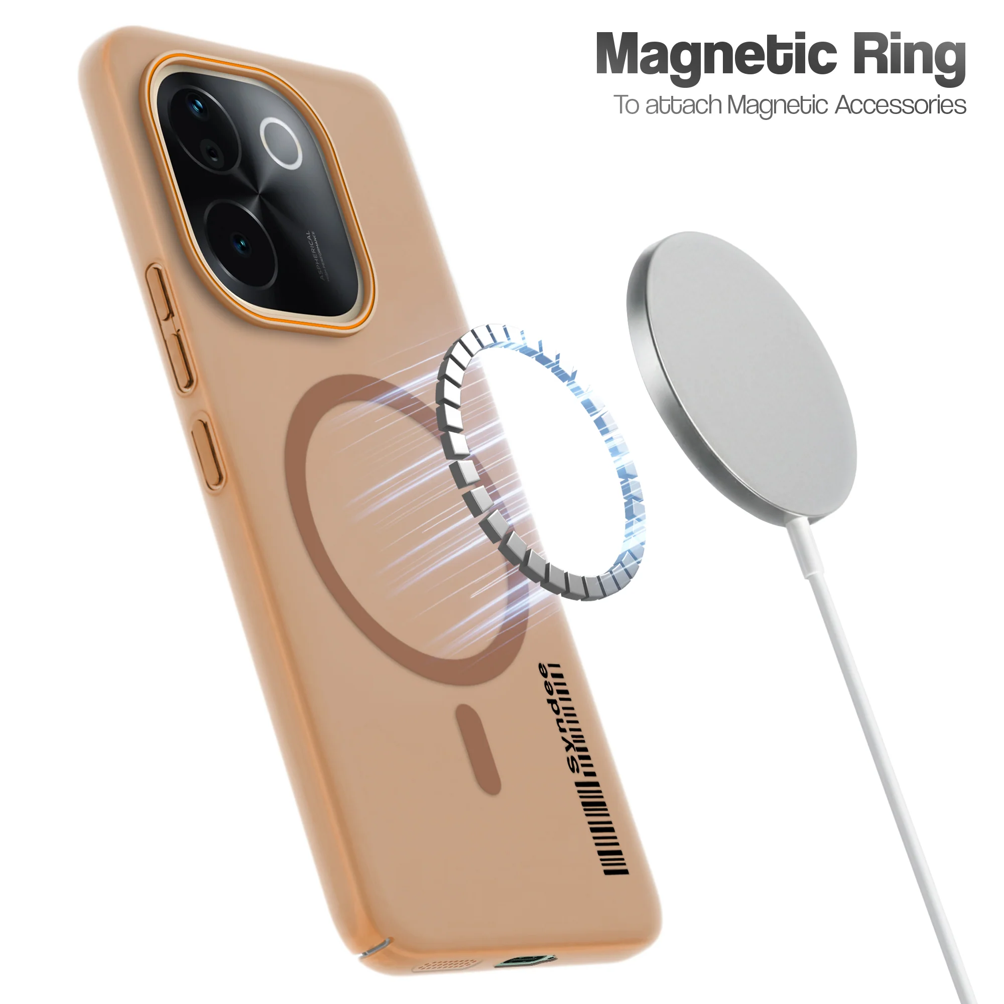 Colourful Frosted Matte With Raised Camera Protection Back Cover Case For Vivo T3 Pro 5G - Image 12