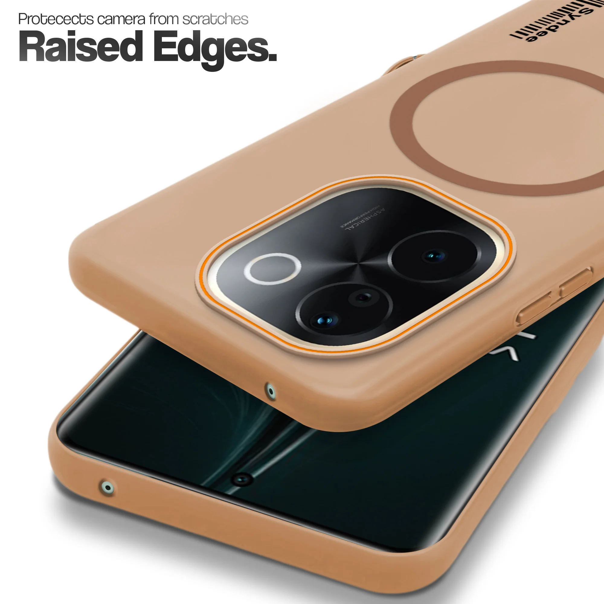 Colourful Frosted Matte With Raised Camera Protection Back Cover Case For Vivo T3 Pro 5G - Image 13
