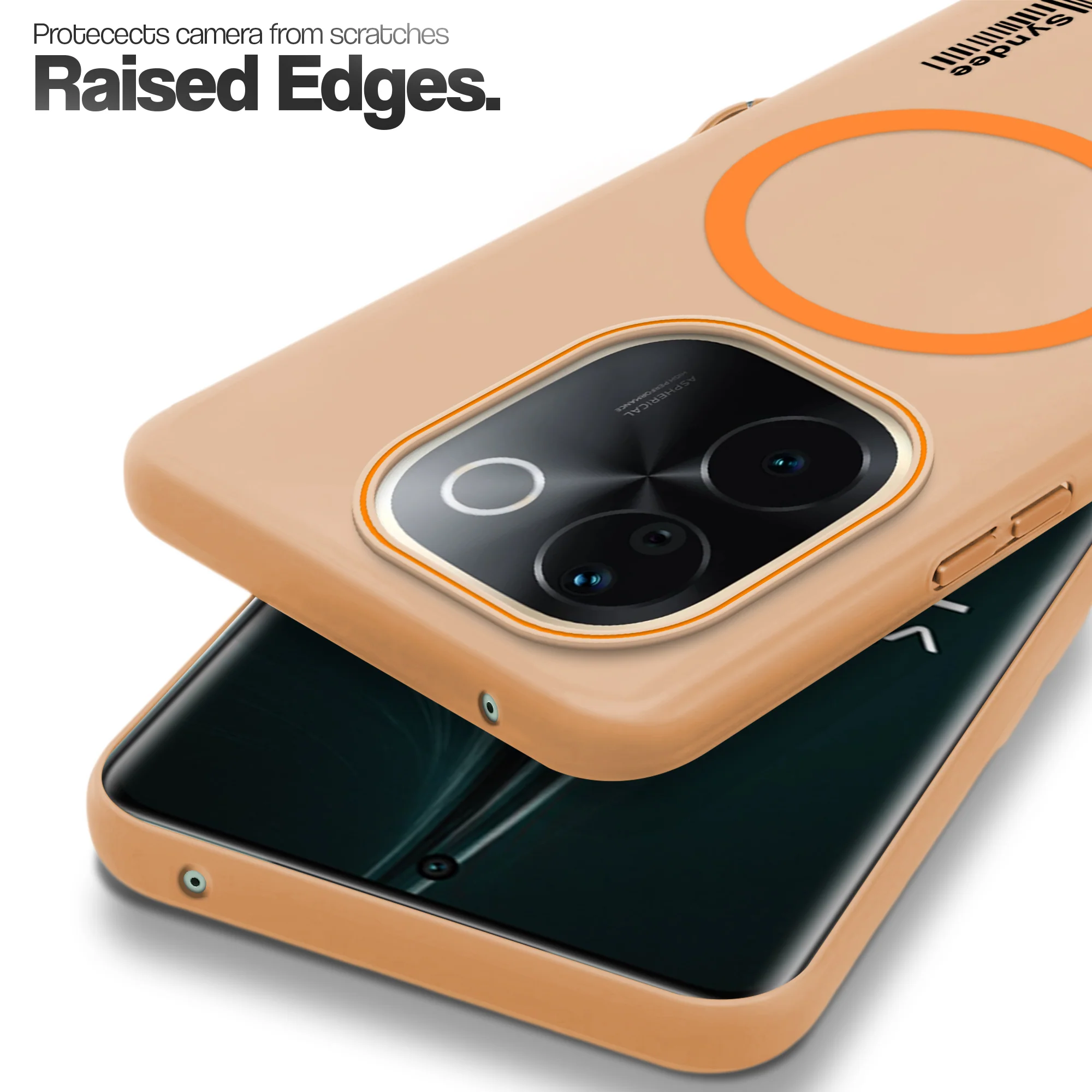 Colourful Frosted Matte With Raised Camera Protection Back Cover Case For Vivo T3 Pro 5G - Image 18