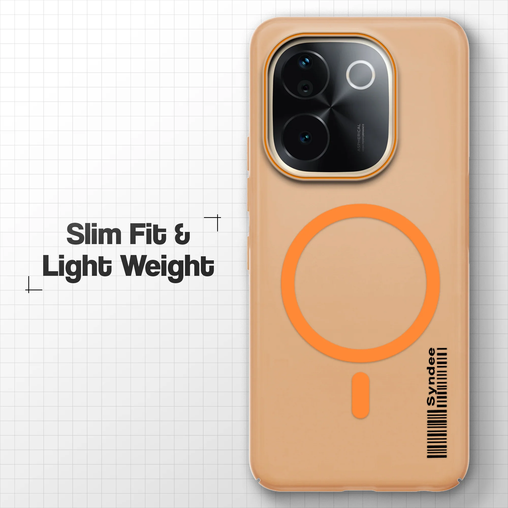 Colourful Frosted Matte With Raised Camera Protection Back Cover Case For Vivo T3 Pro 5G - Image 20