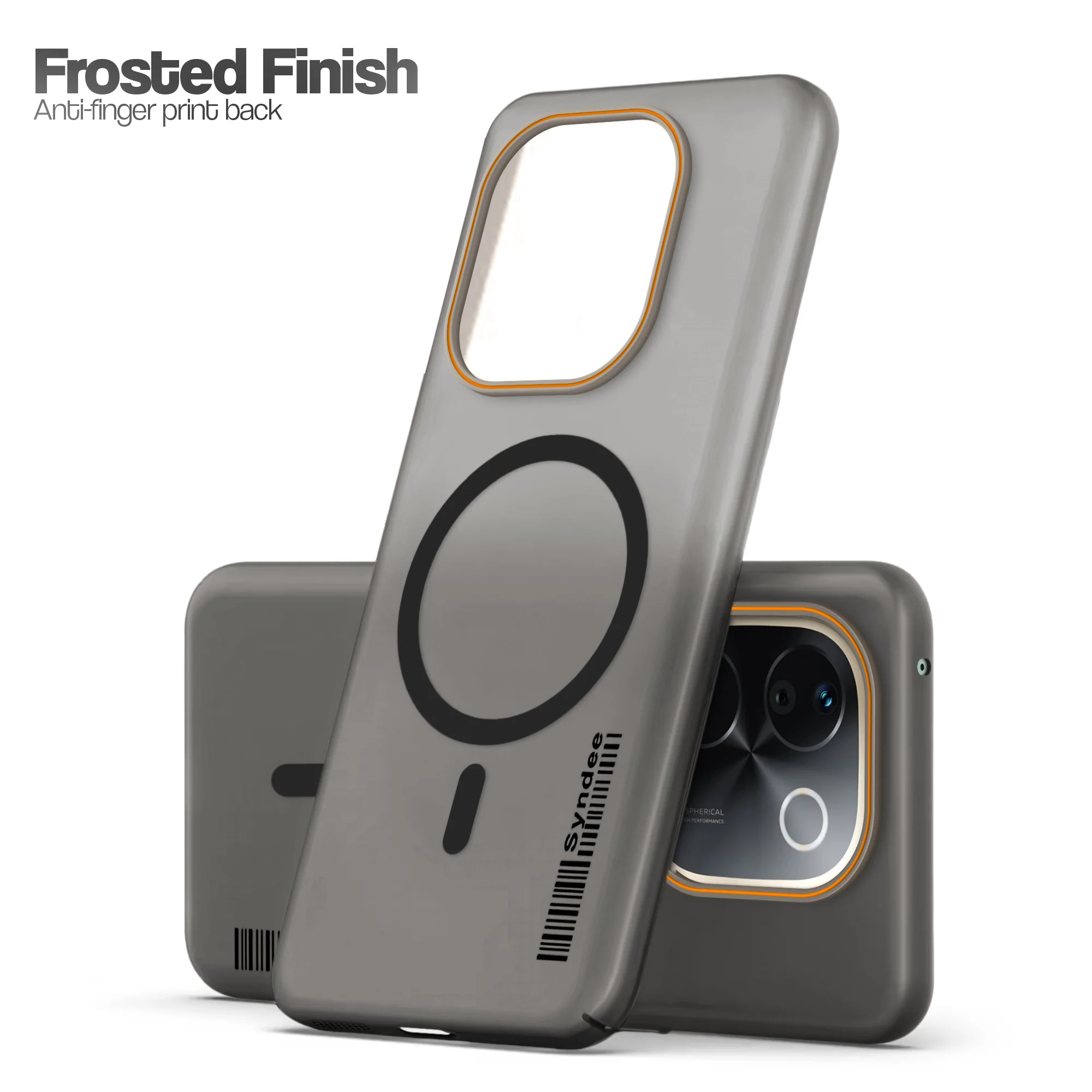 Colourful Frosted Matte With Raised Camera Protection Back Cover Case For Vivo T3 Pro 5G - Image 4