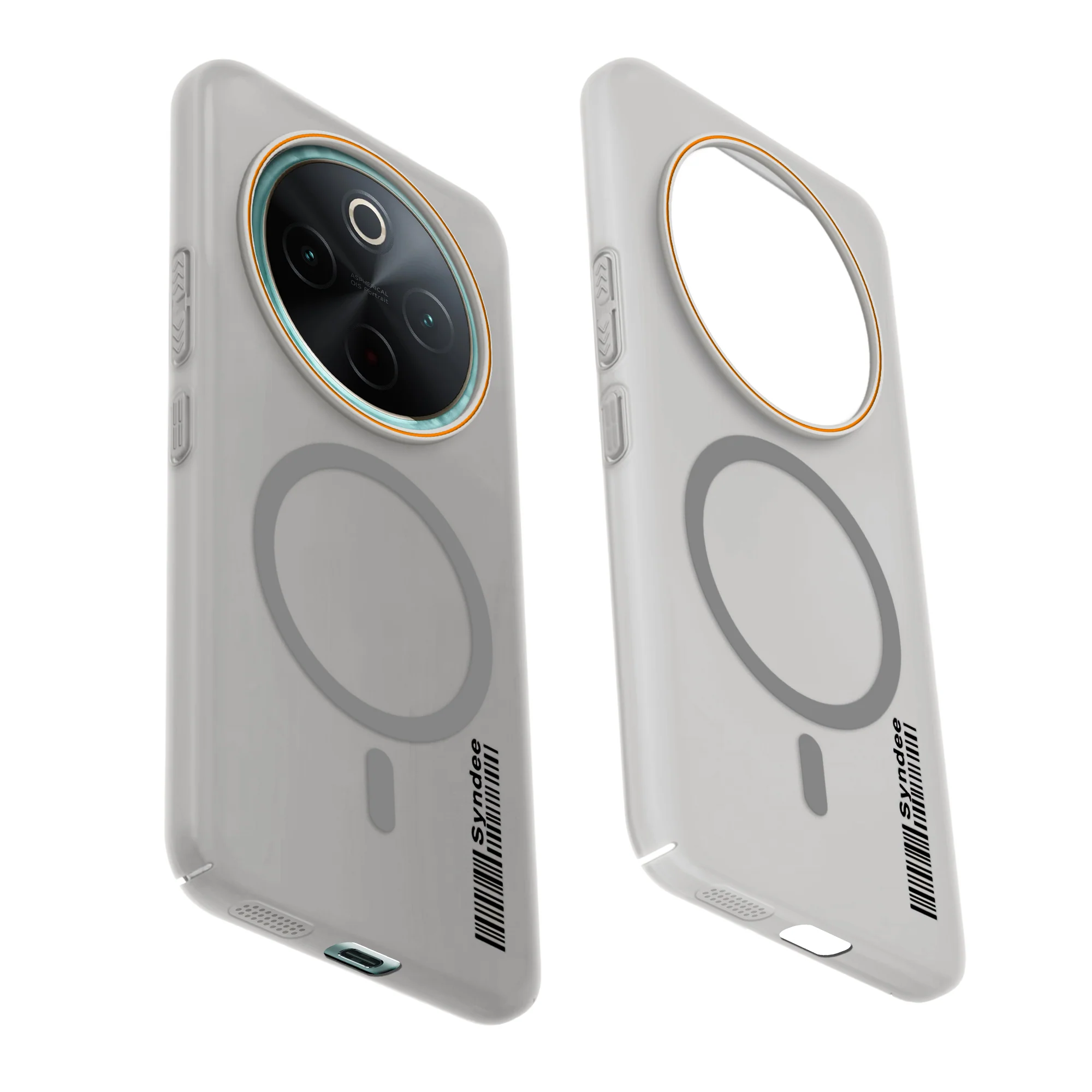 Colourful Frosted Matte With Raised Camera Protection Back Cover Case For Vivo T4 5G
