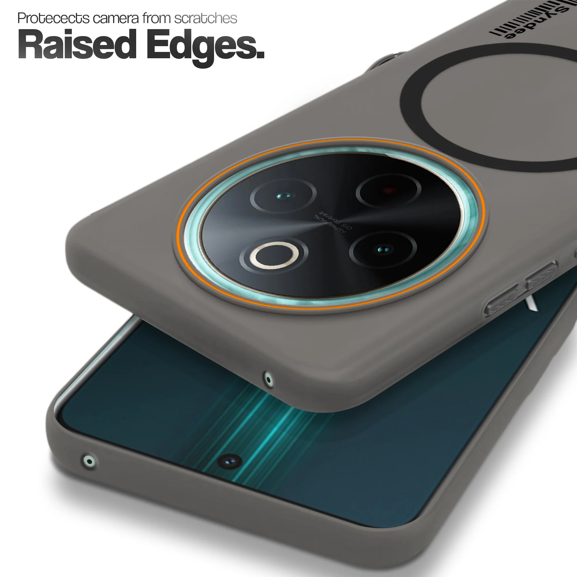 Colourful Frosted Matte With Raised Camera Protection Back Cover Case For Vivo T4 5G - Image 8